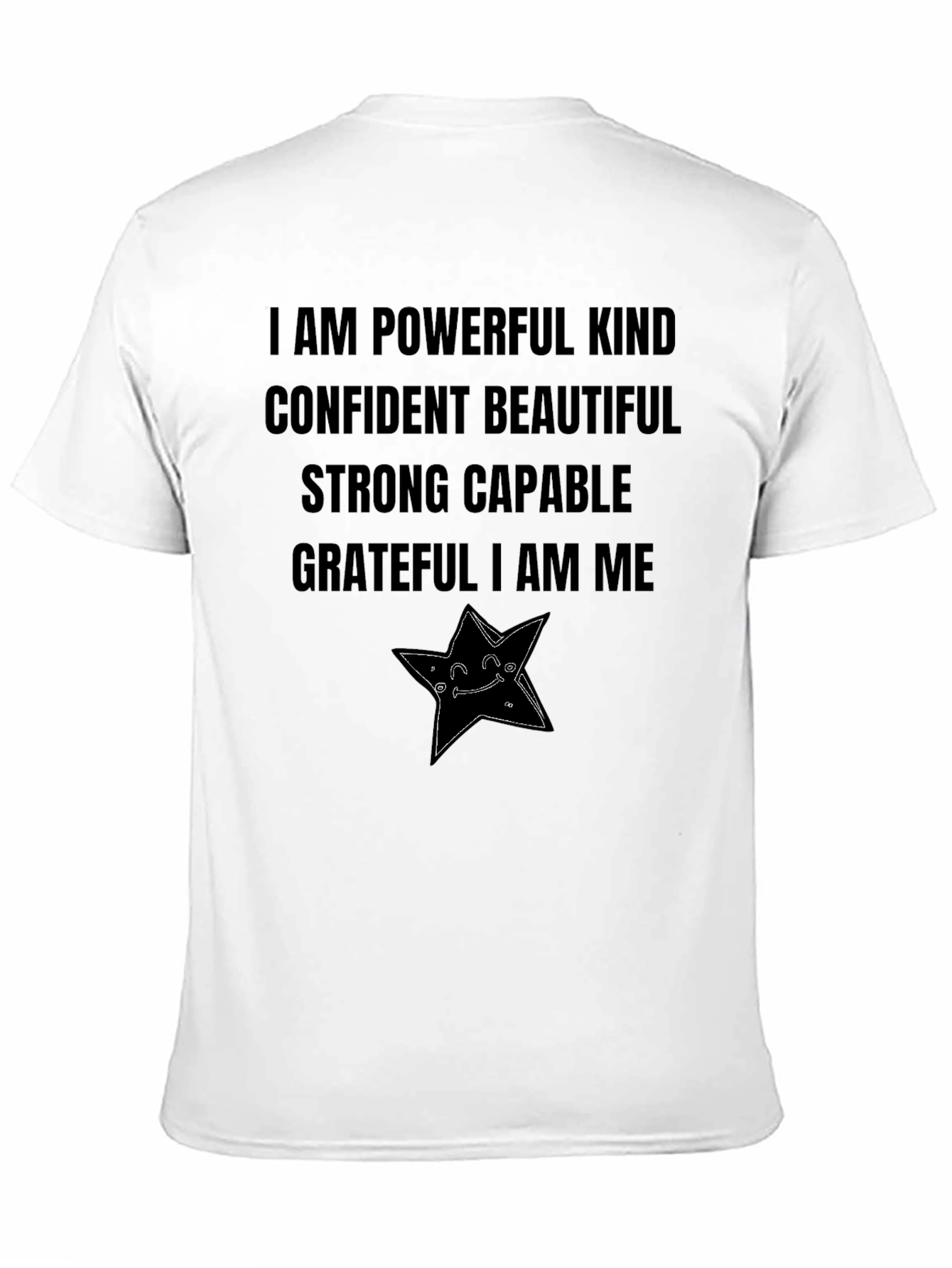 Empowering Affirmations Black T-Shirt