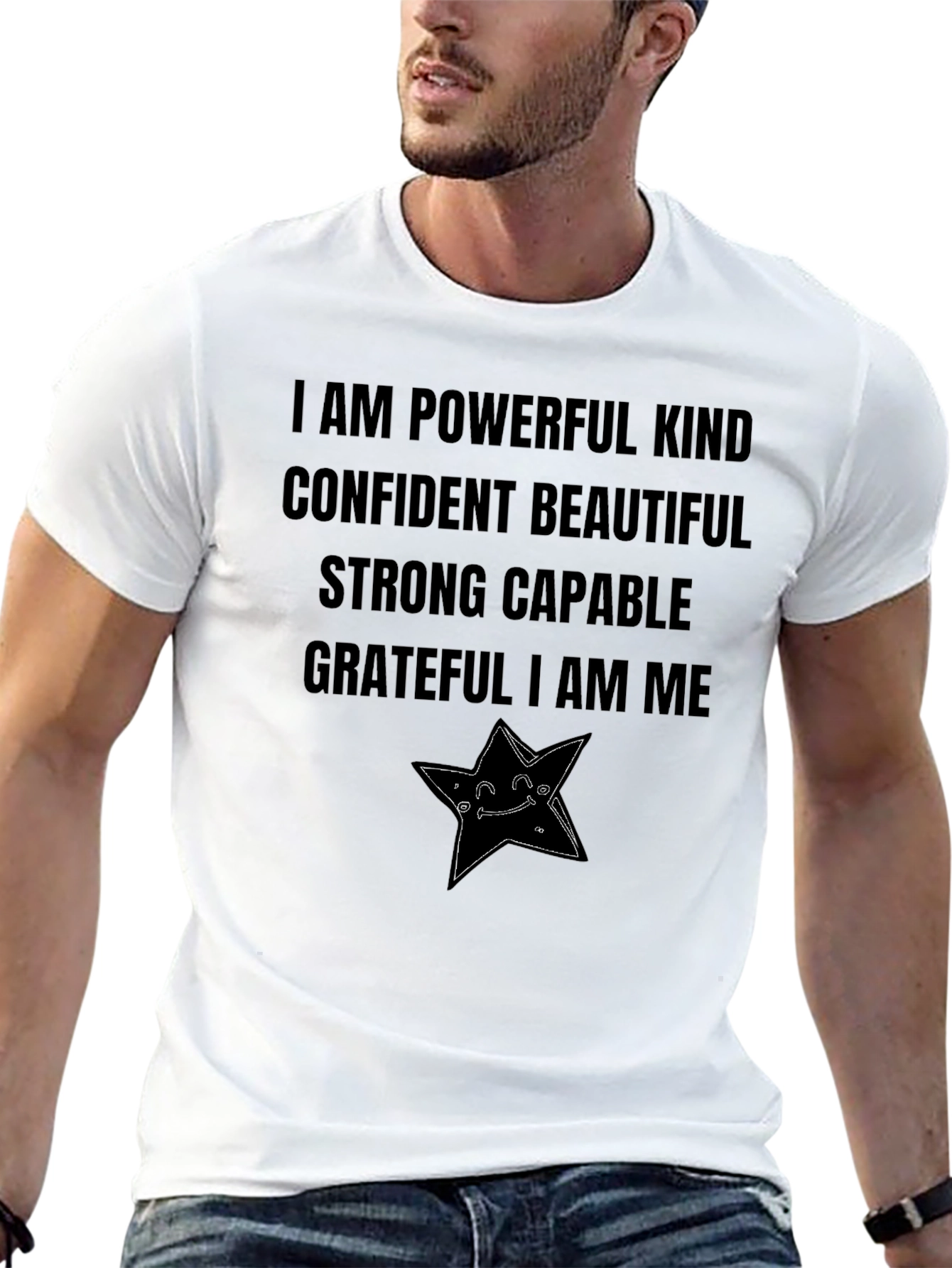 Empowering Affirmations Black T-Shirt