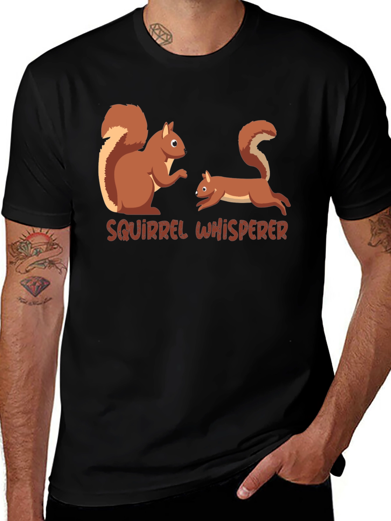 Squirrel Whisperer Graphic Tee