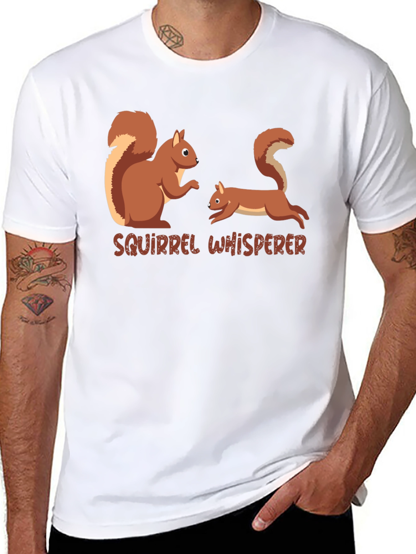 Squirrel Whisperer Graphic Tee