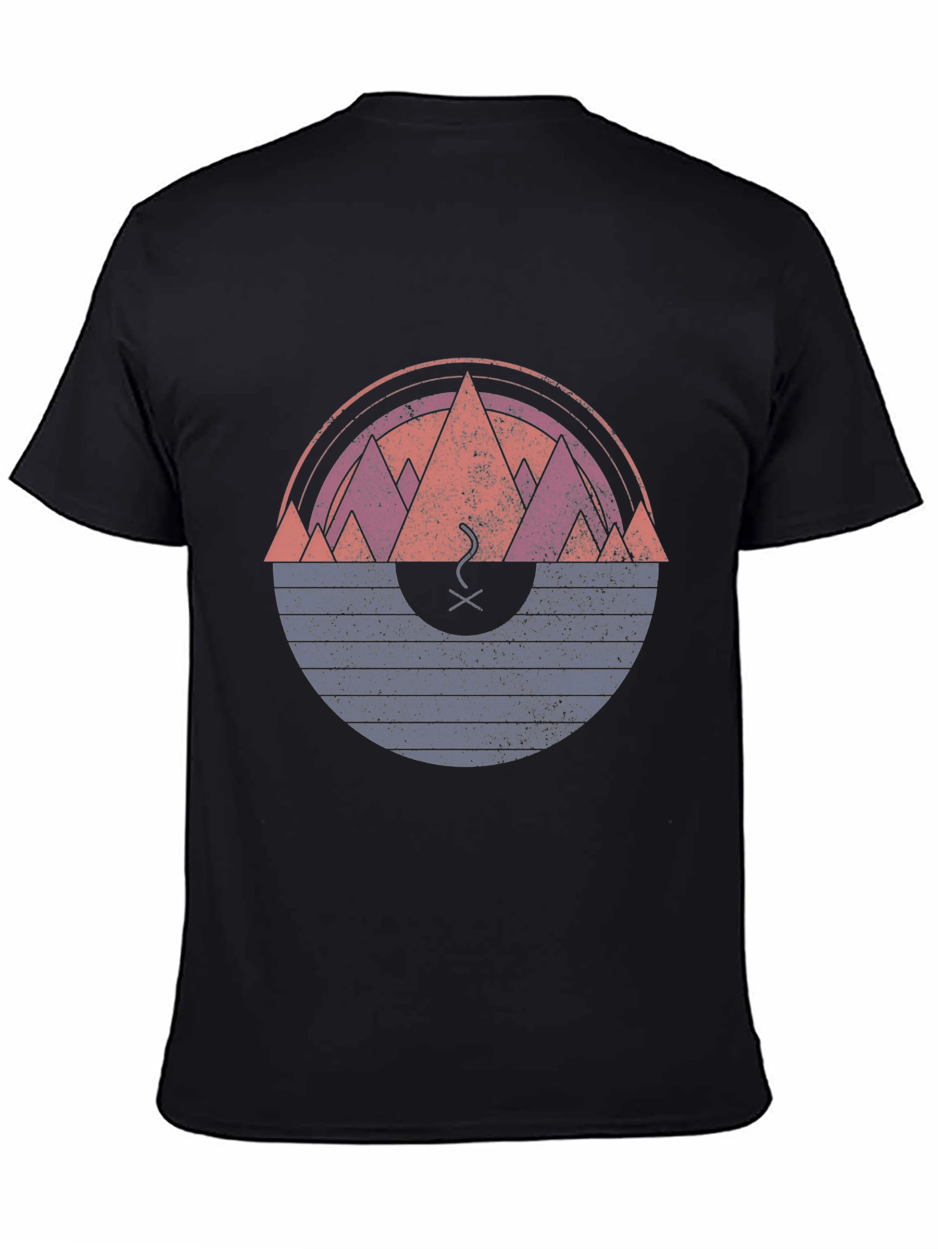 Mountain Sunset Graphic Tee - Unique Design