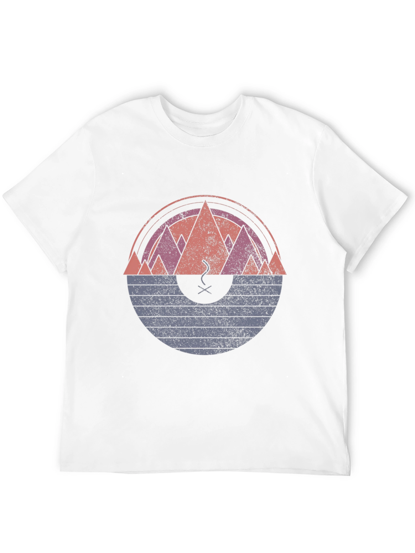 Mountain Sunset Graphic Tee - Unique Design