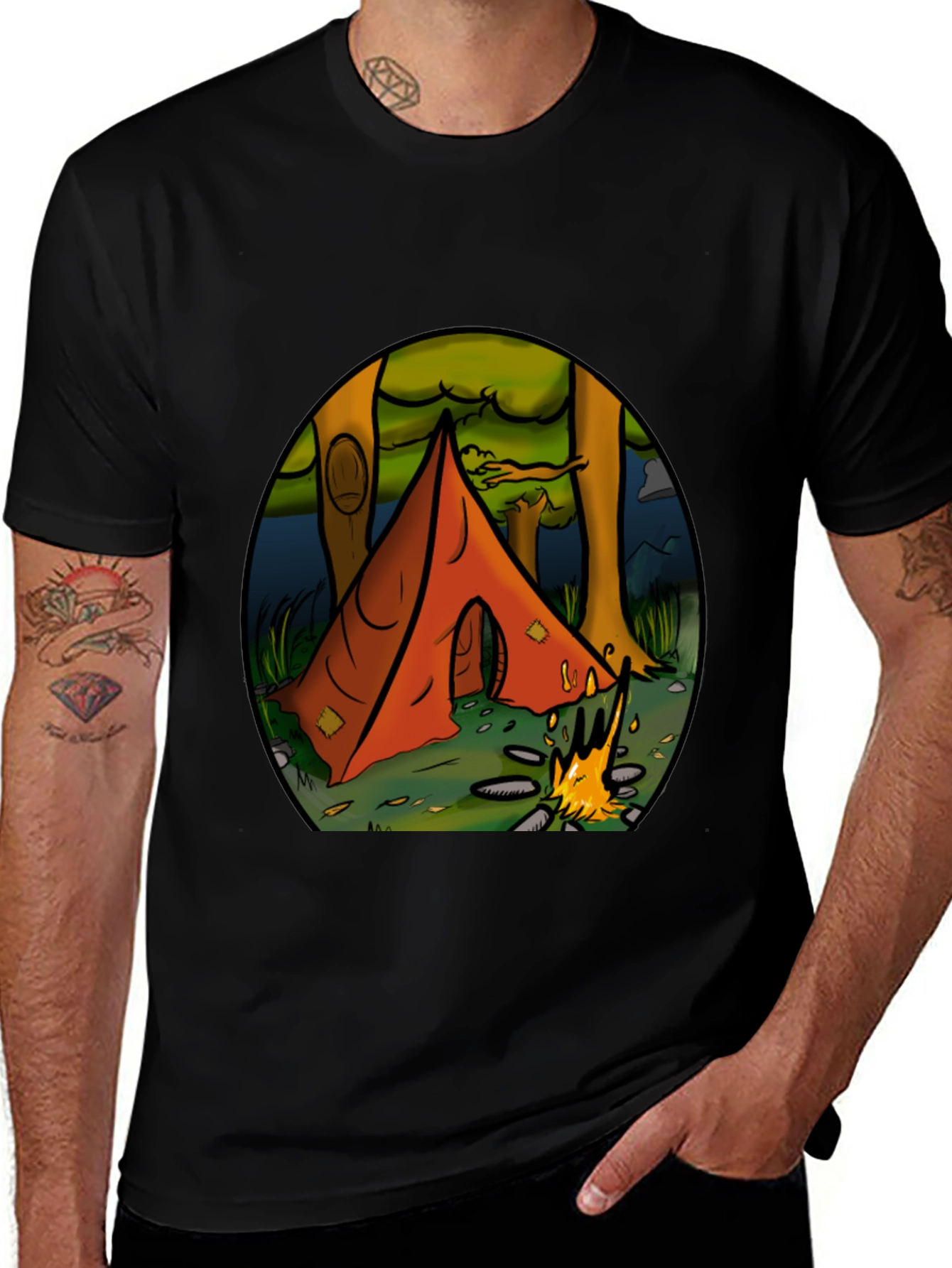 Camping Adventure Tee