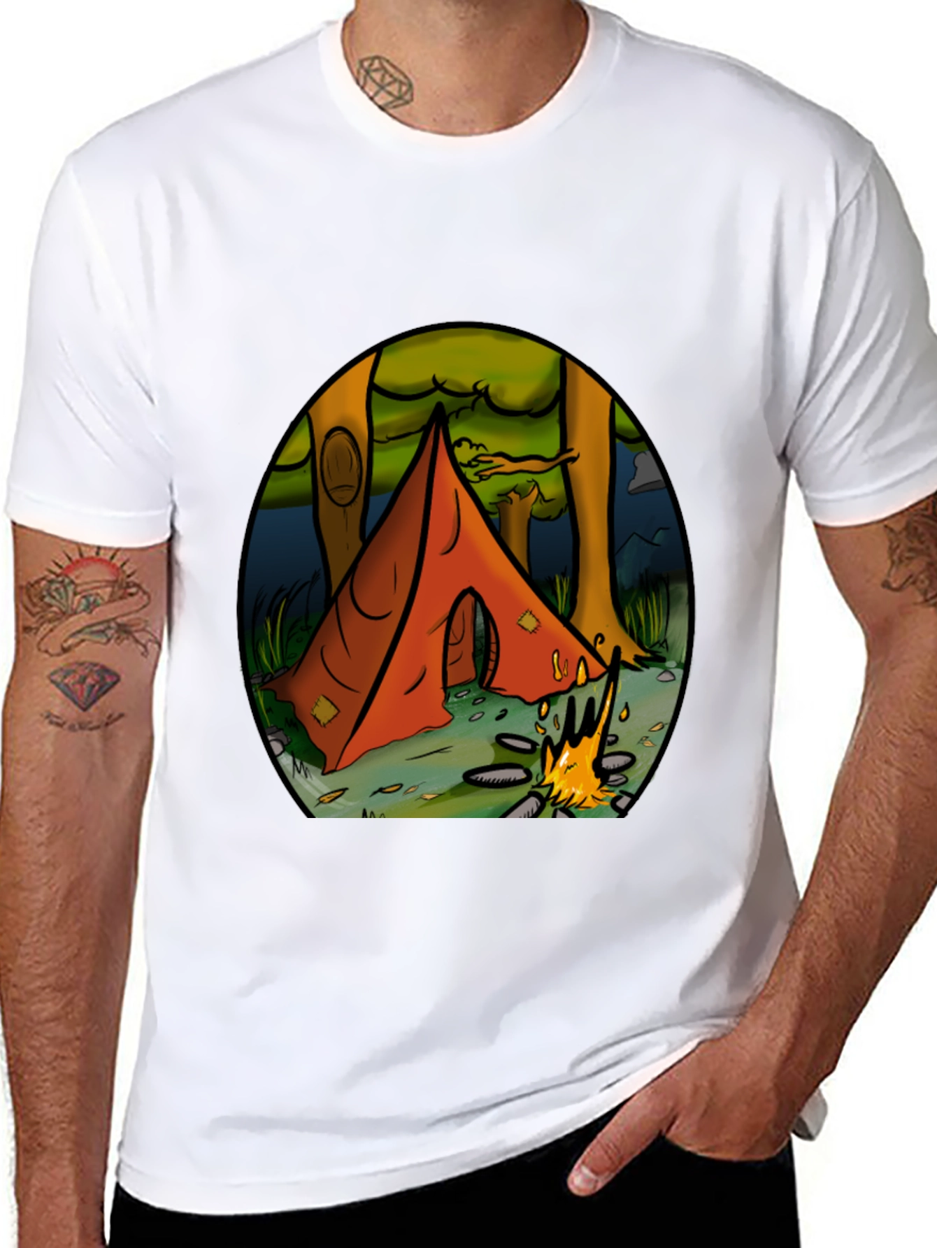 Camping Adventure Tee