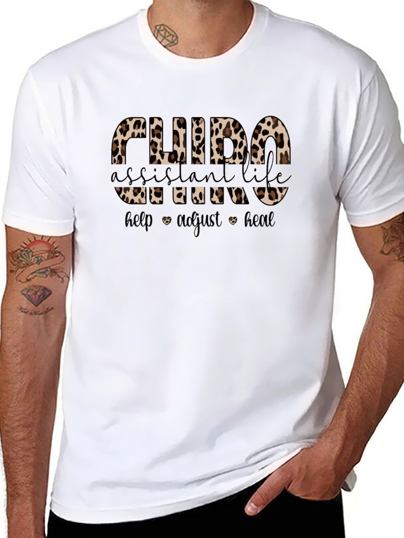 RIDA Assistant Life Leopard Print T-Shirt