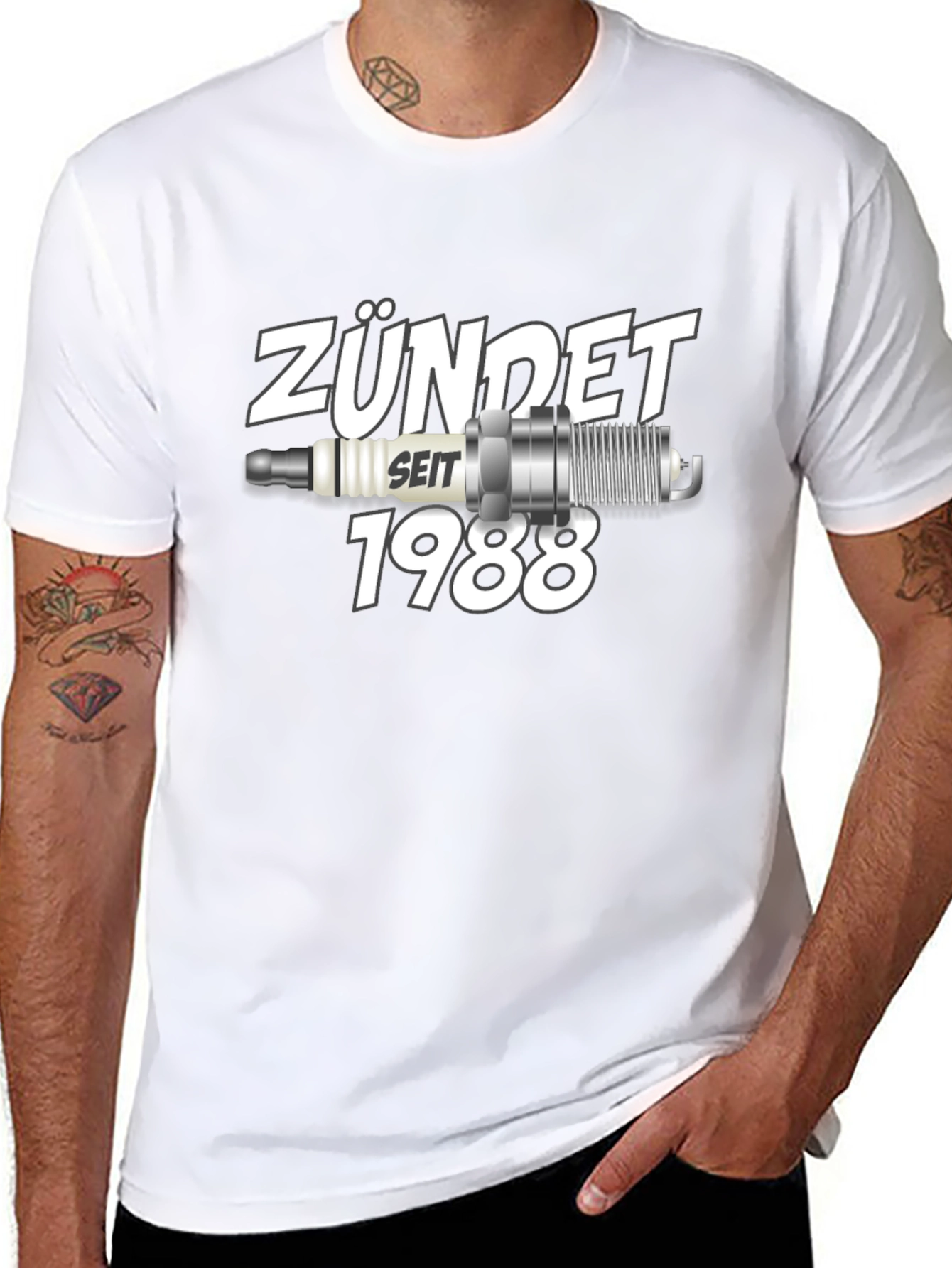 Zündet Seit 1988 Graphic T-Shirt Black