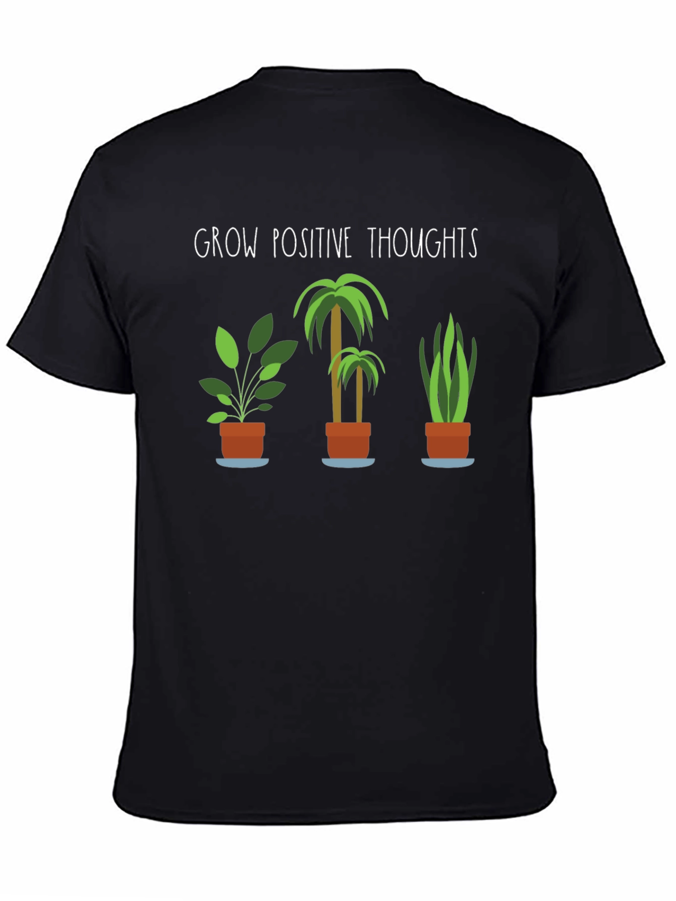Grow Positive Thoughts Graphic T-Shirt