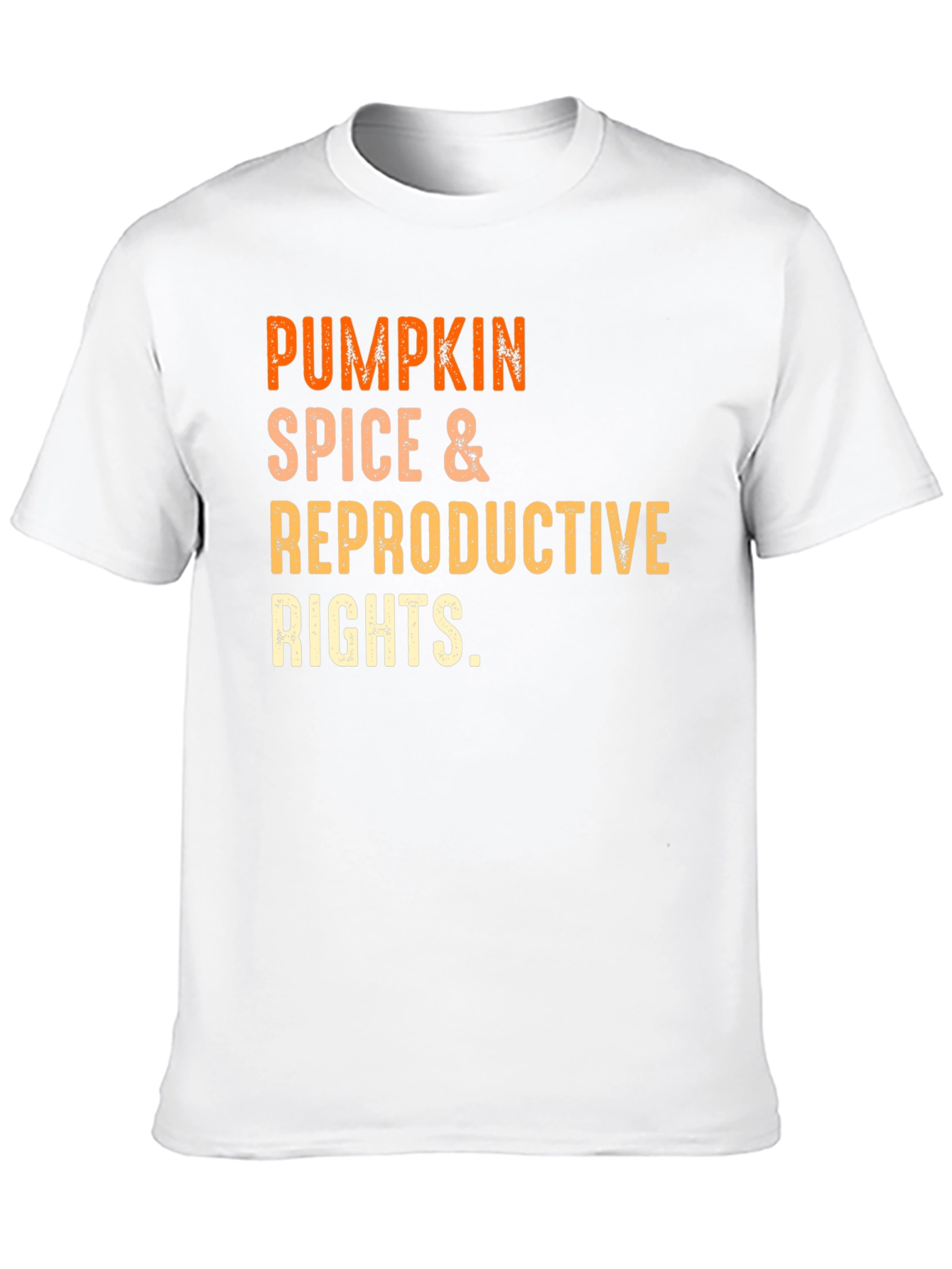 Pumpkin Spice & Reproductive Rights T-Shirt