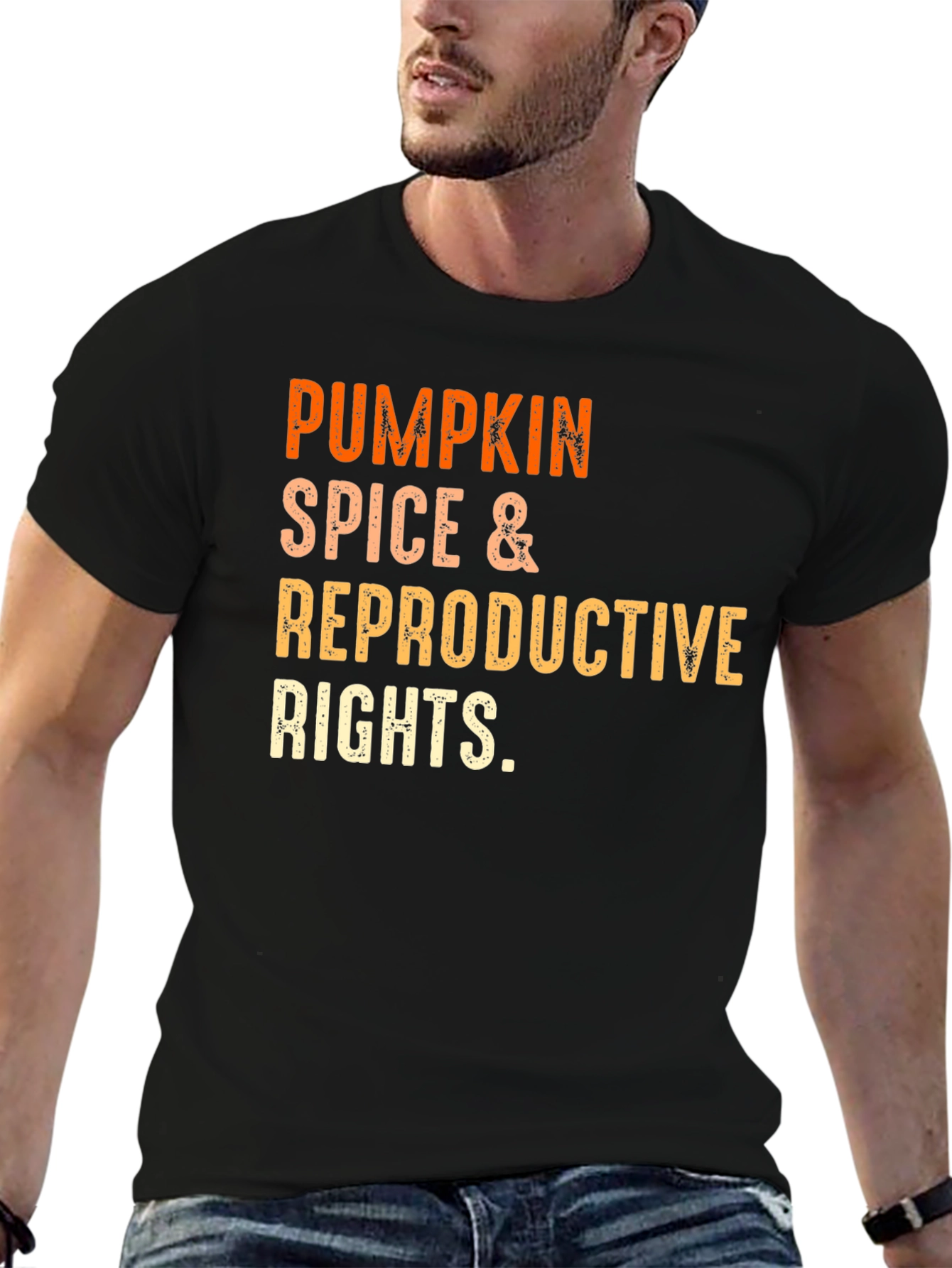 Pumpkin Spice & Reproductive Rights T-Shirt
