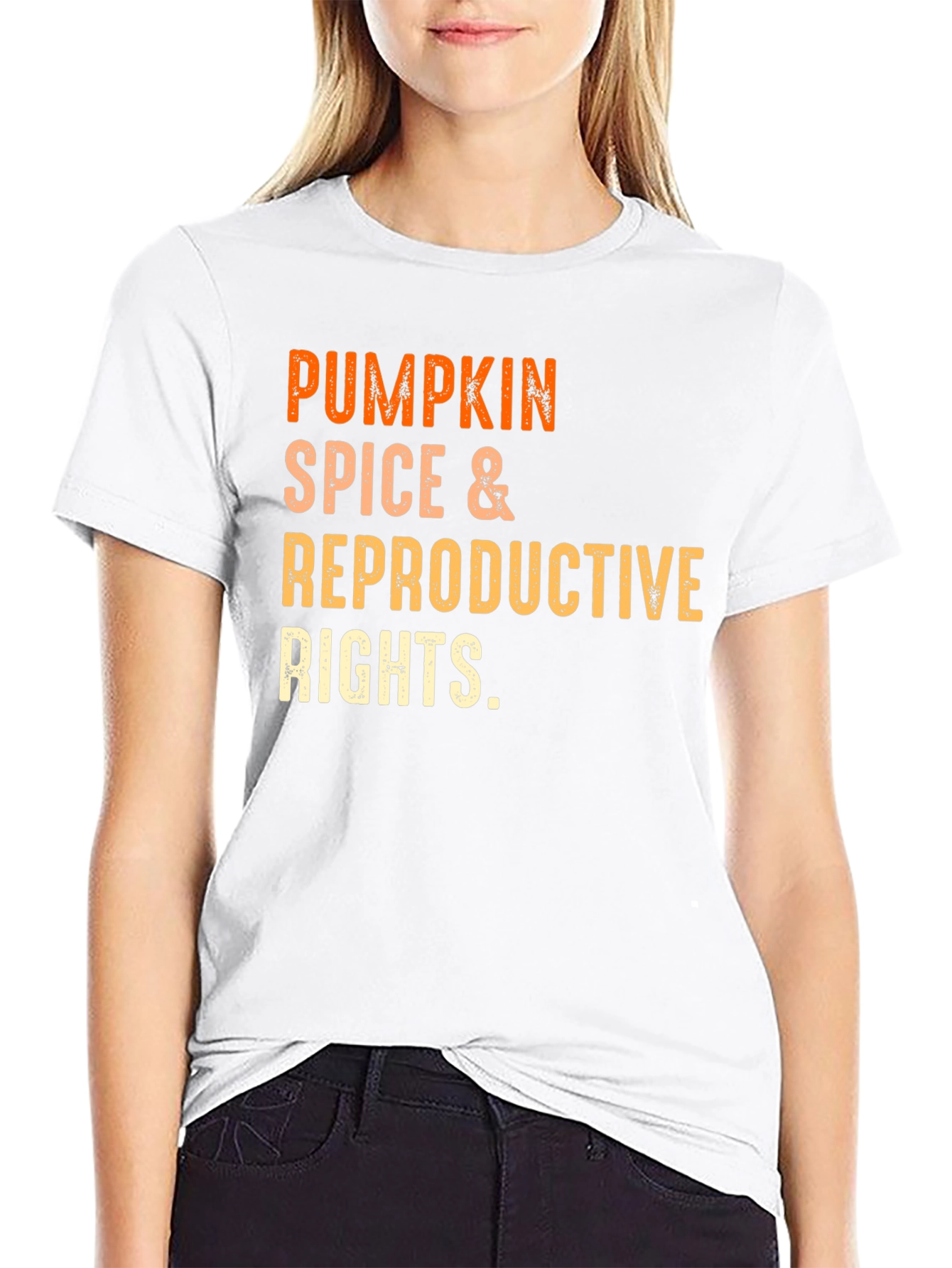 Pumpkin Spice & Reproductive Rights T-Shirt