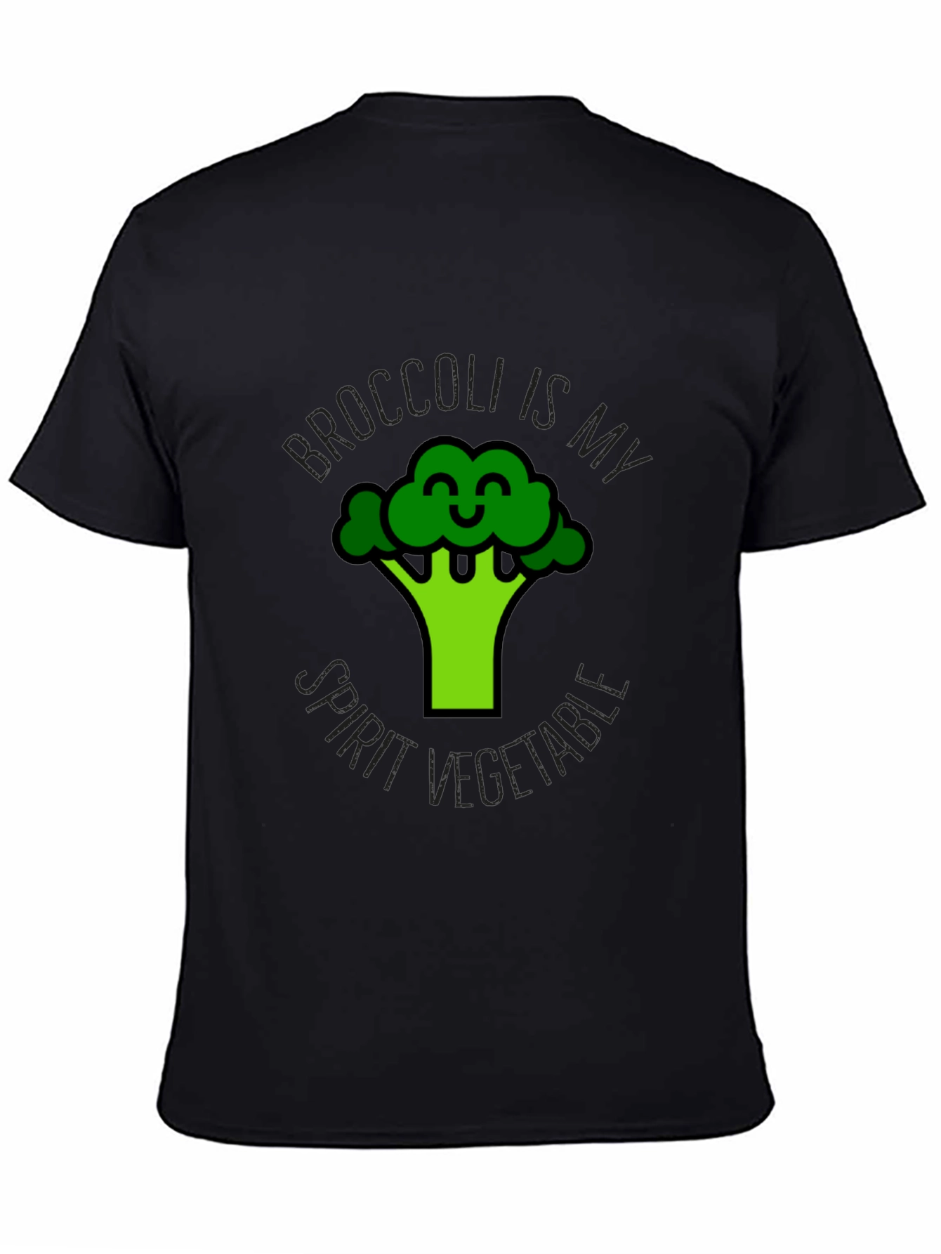 Broccoli is My Spirit Vegetable Graphic Tee