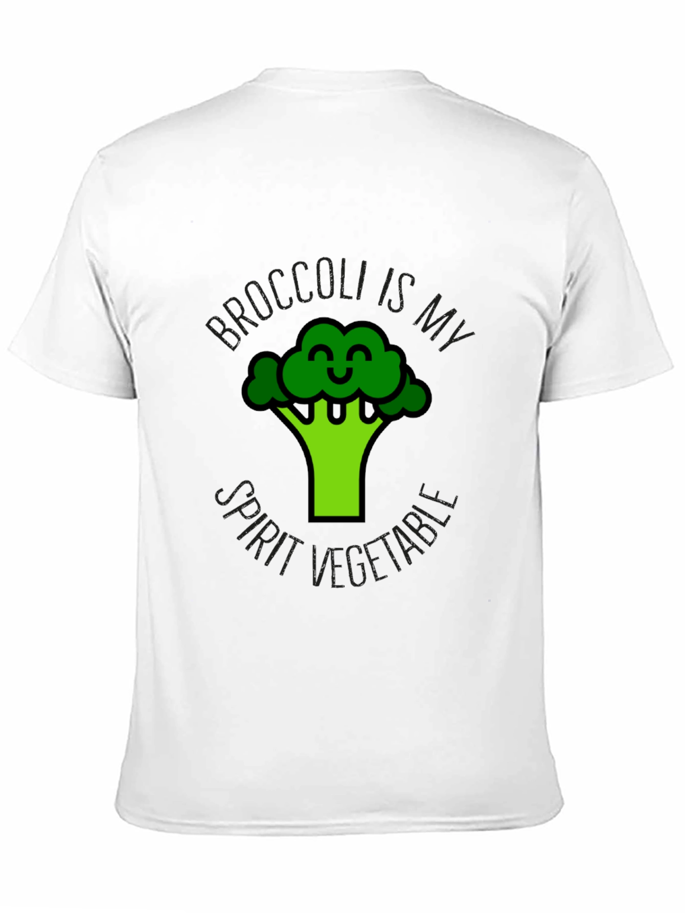 Broccoli is My Spirit Vegetable Graphic Tee