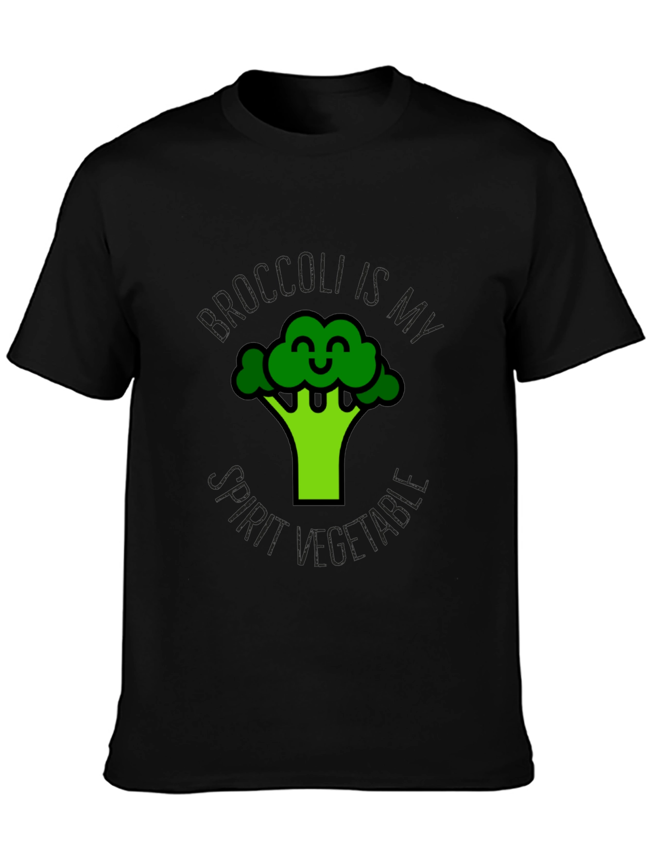 Broccoli is My Spirit Vegetable Graphic Tee