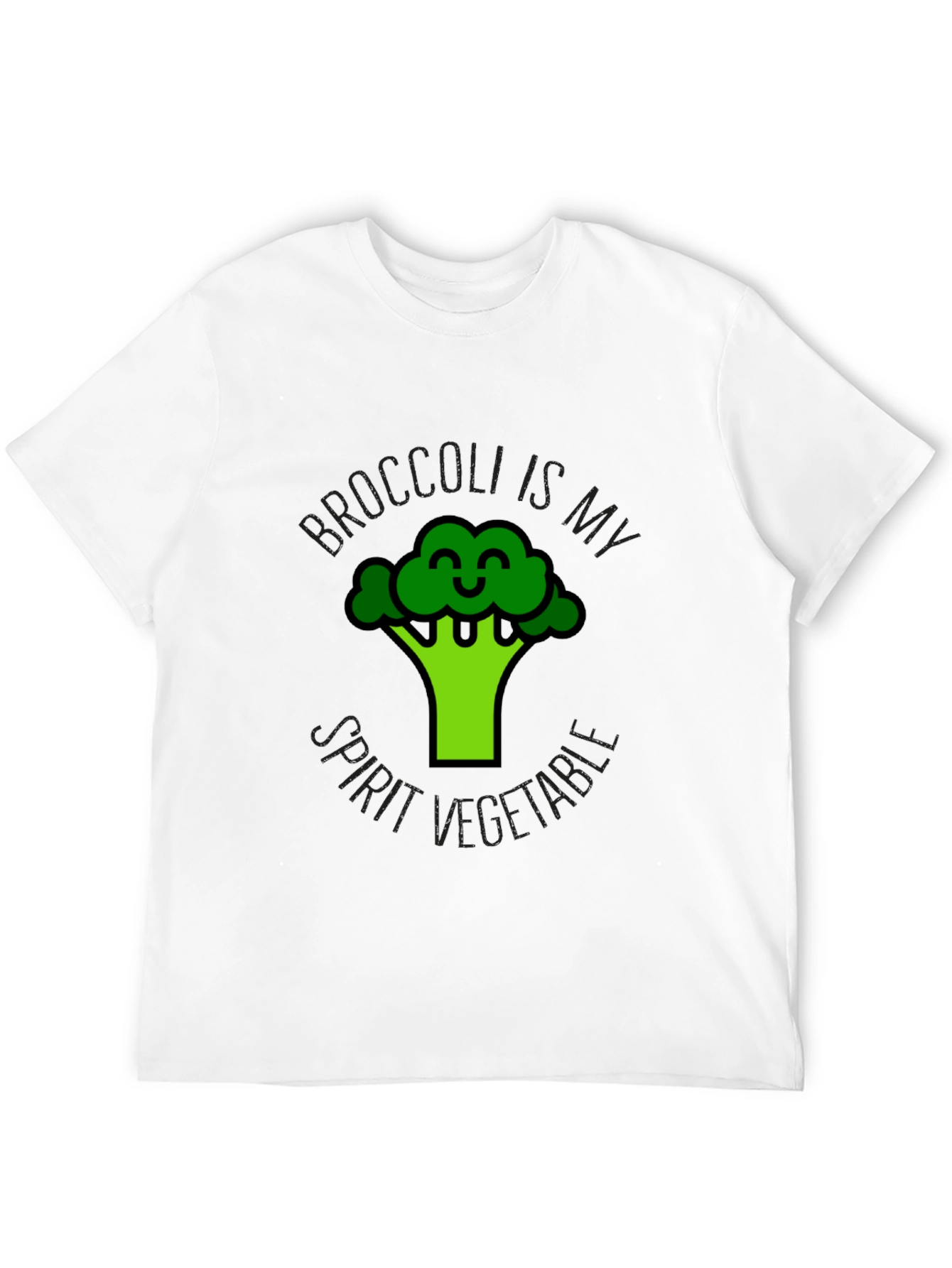 Broccoli is My Spirit Vegetable Graphic Tee