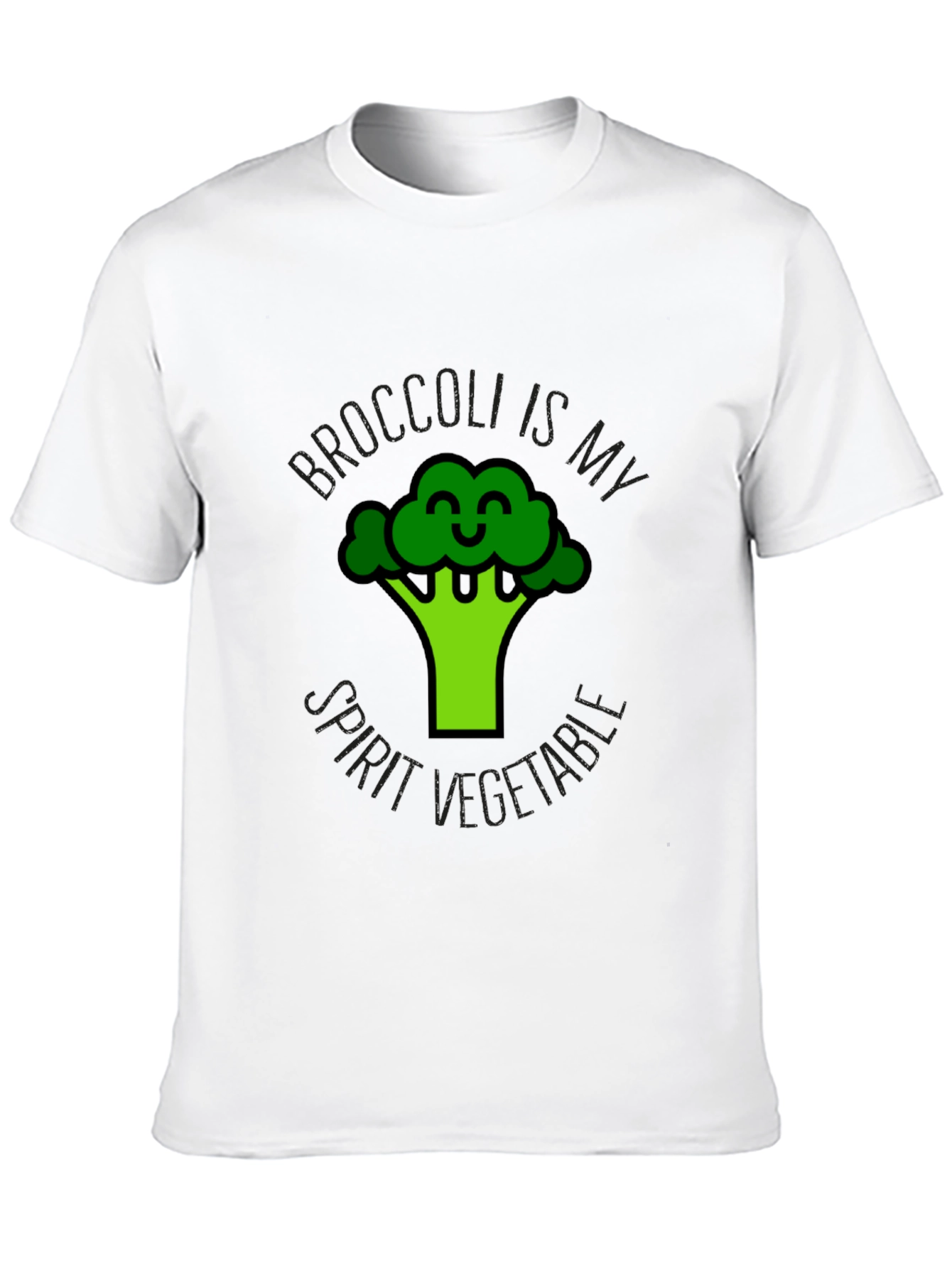 Broccoli is My Spirit Vegetable Graphic Tee
