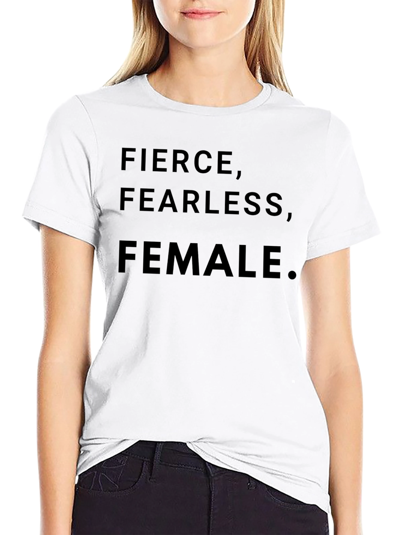 Fierce Fearless Female Graphic Tee