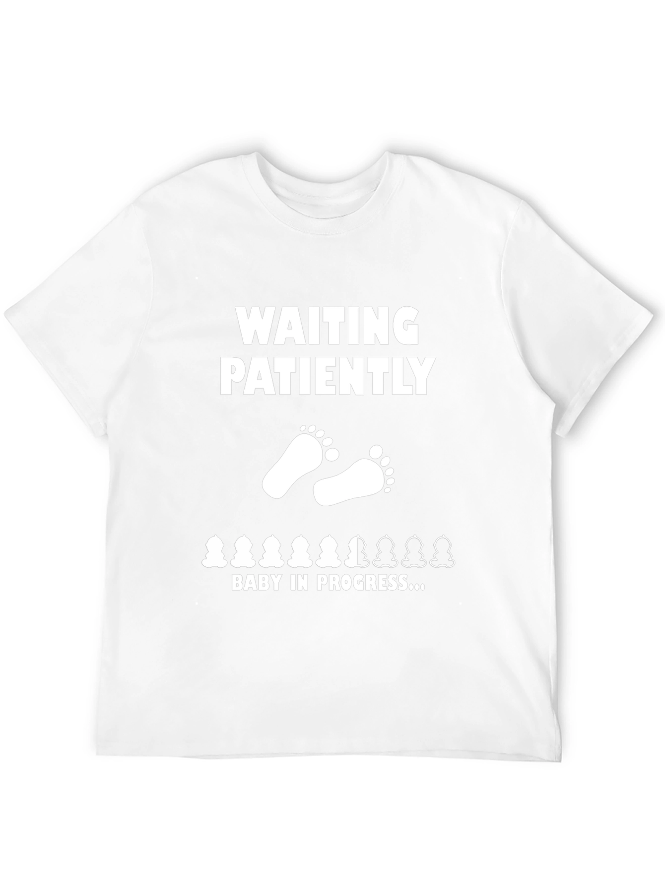 Waiting Patiently Baby in Progress T-Shirt