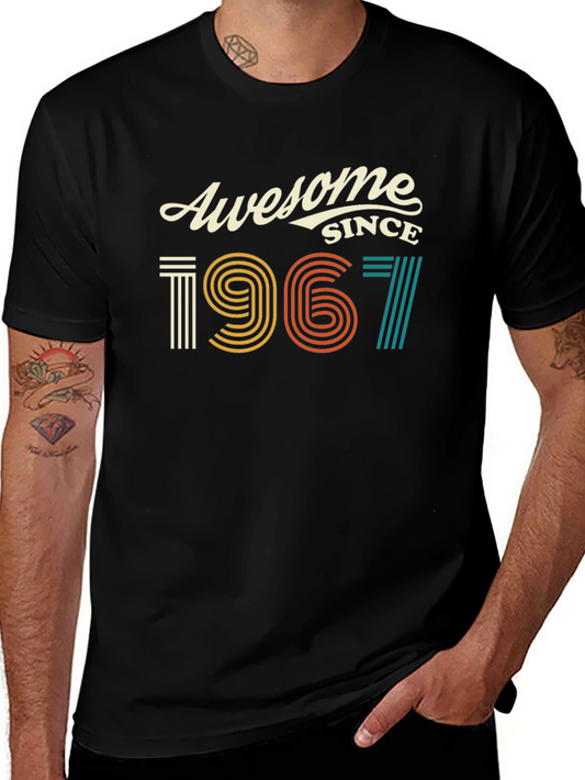 Awesome Since 1967 Retro Graphic Tee