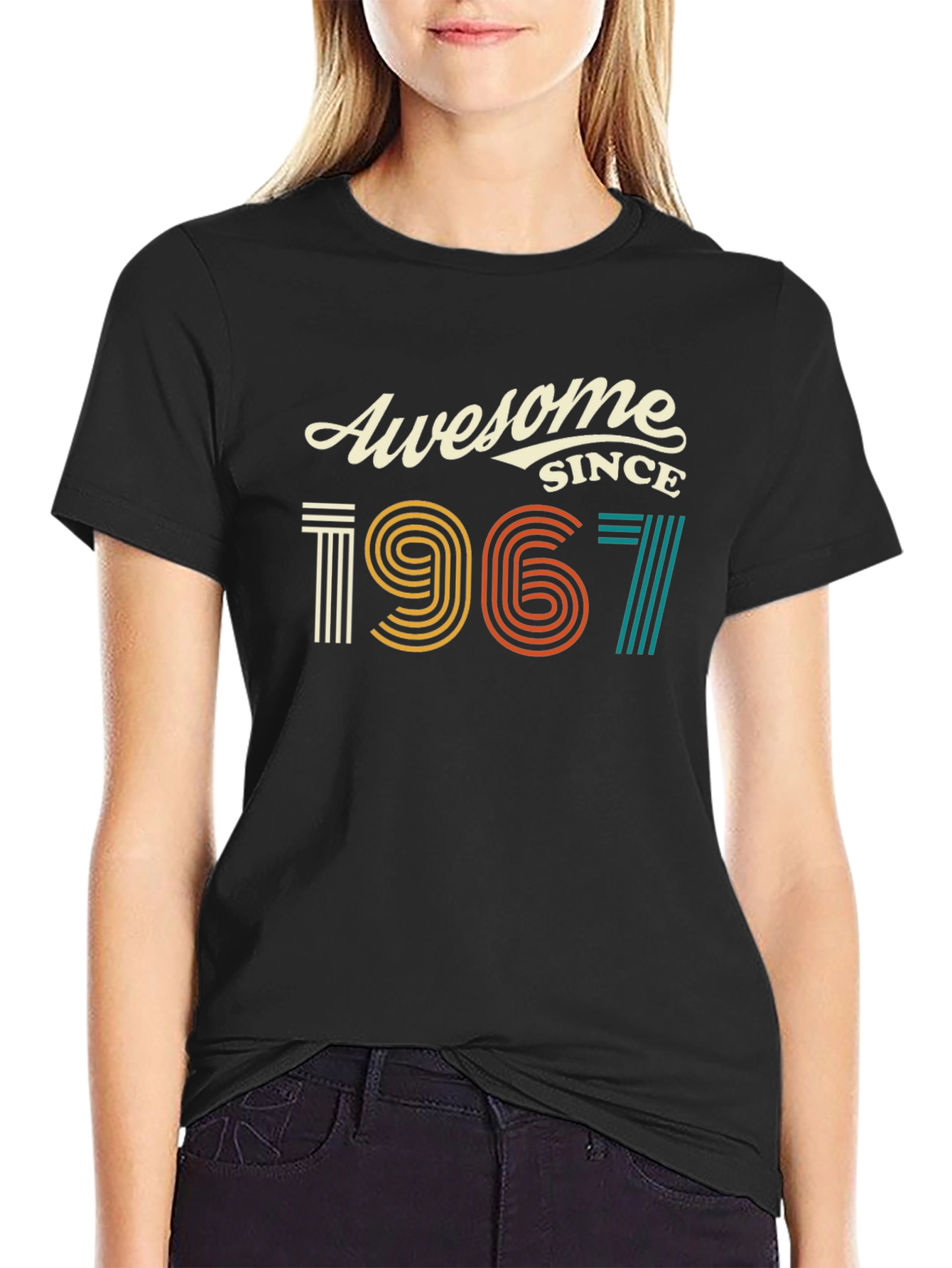 Awesome Since 1967 Retro Graphic Tee