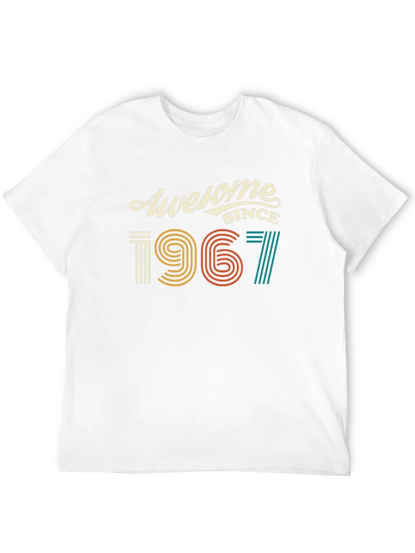 Awesome Since 1967 Retro Graphic Tee