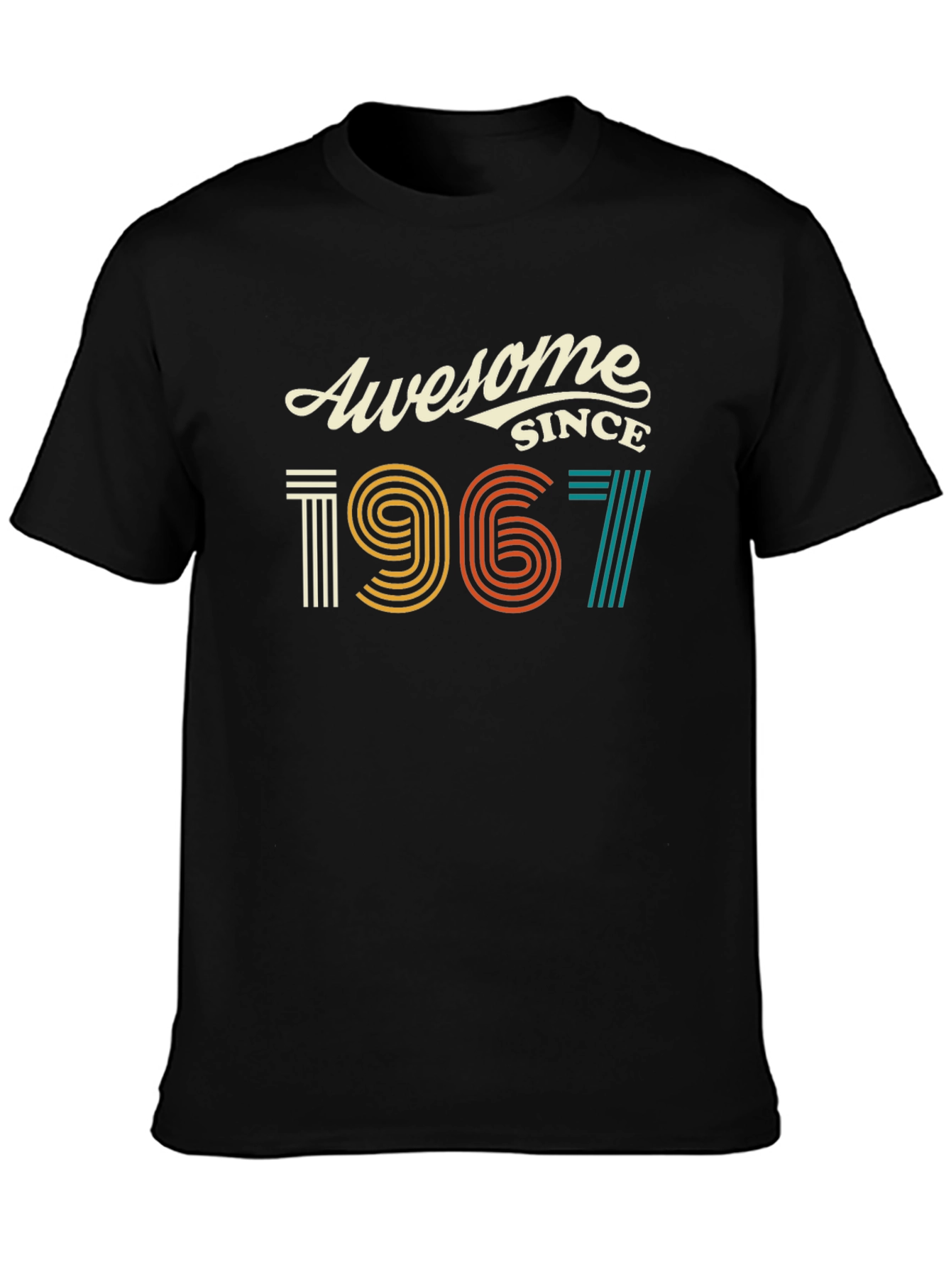 Awesome Since 1967 Retro Graphic Tee