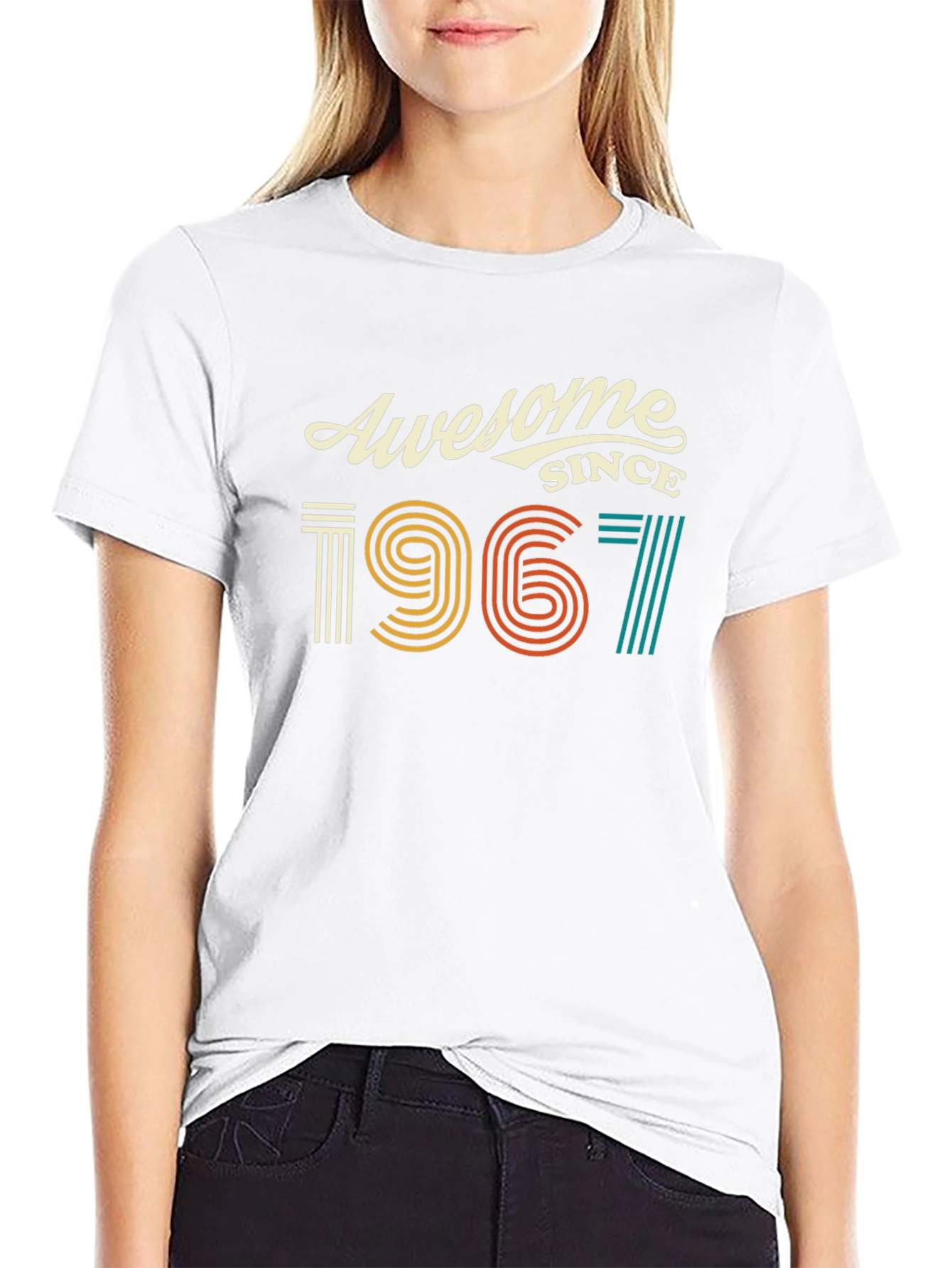 Awesome Since 1967 Retro Graphic Tee