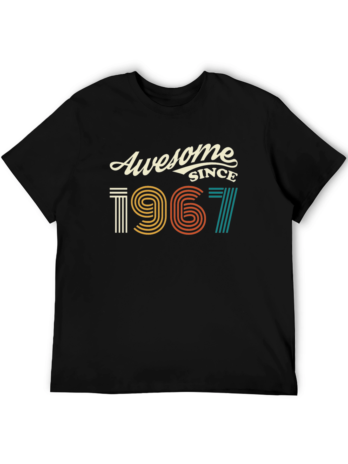 Awesome Since 1967 Retro Graphic Tee