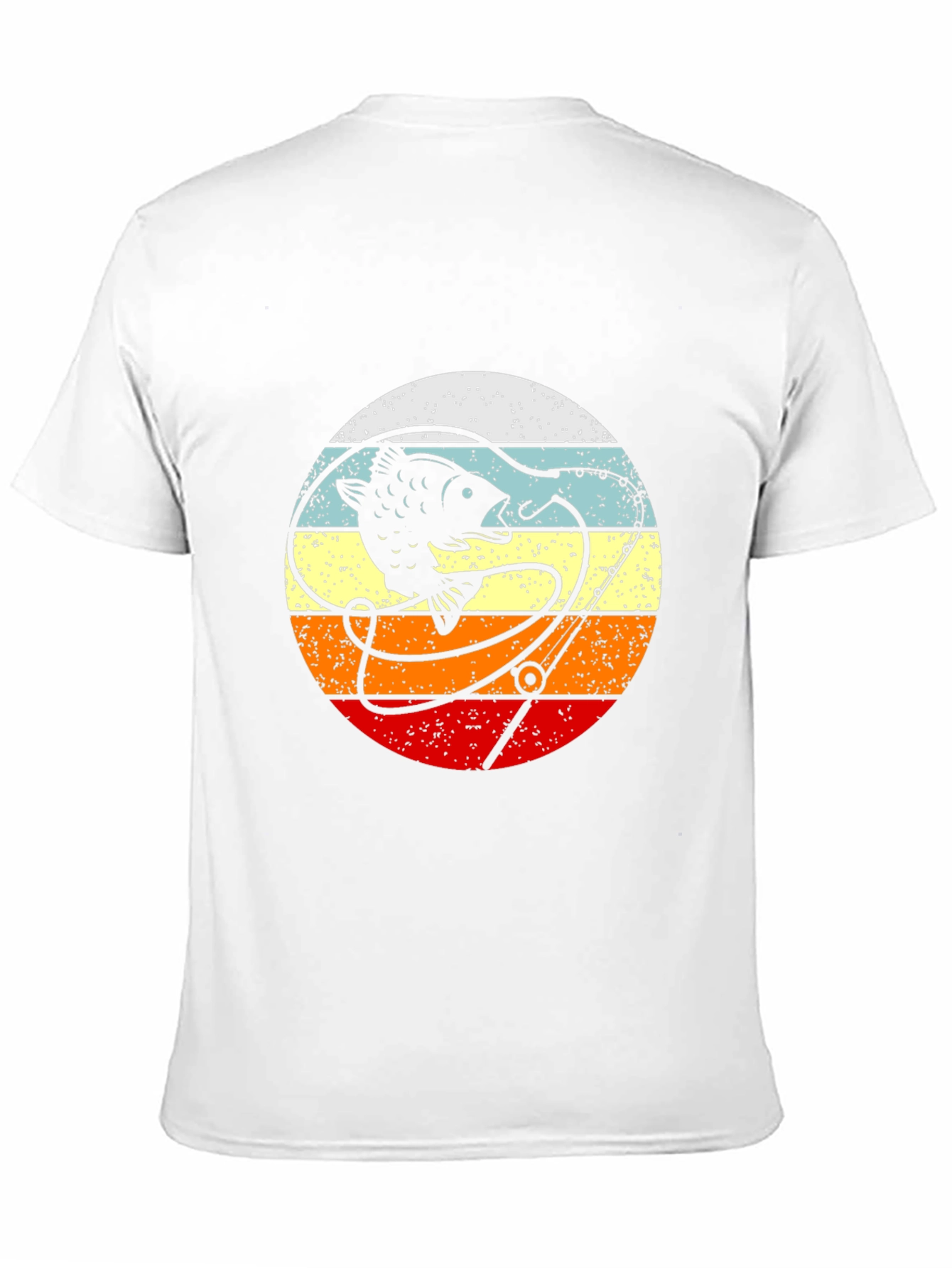 Retro Fish T-Shirt - Fishing Gift