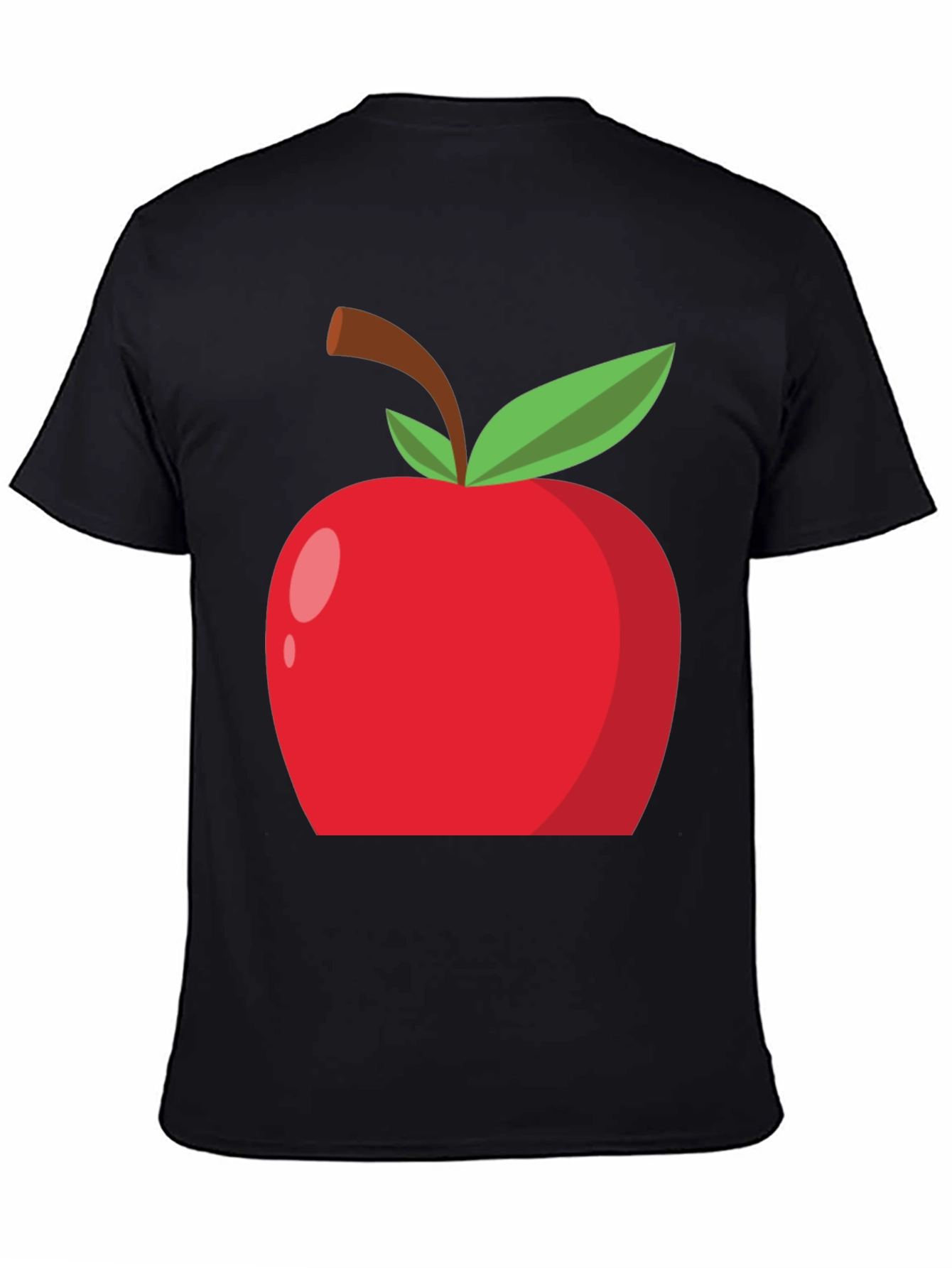 Apple Graphic Tee - Casual Style