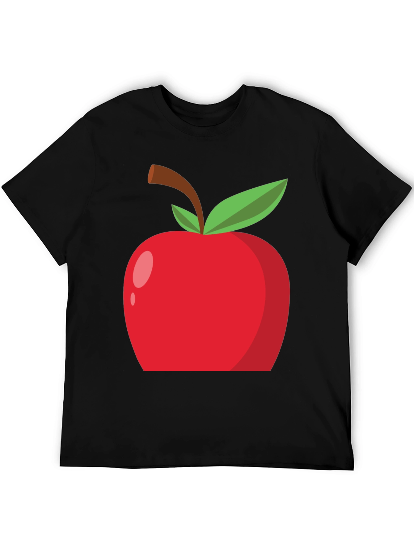 Apple Graphic Tee - Casual Style