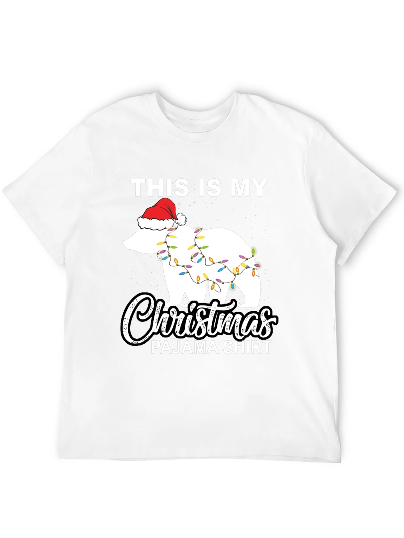 Christmas Bear Pajama T-Shirt