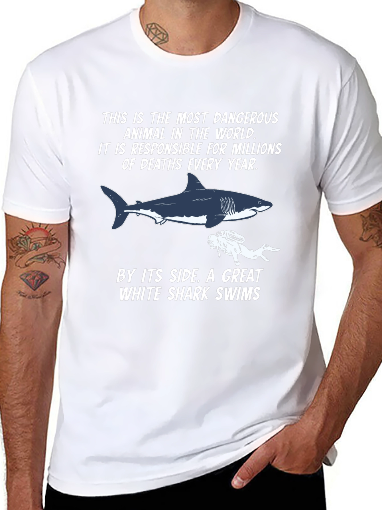 Dangerous Animal Shark T-Shirt