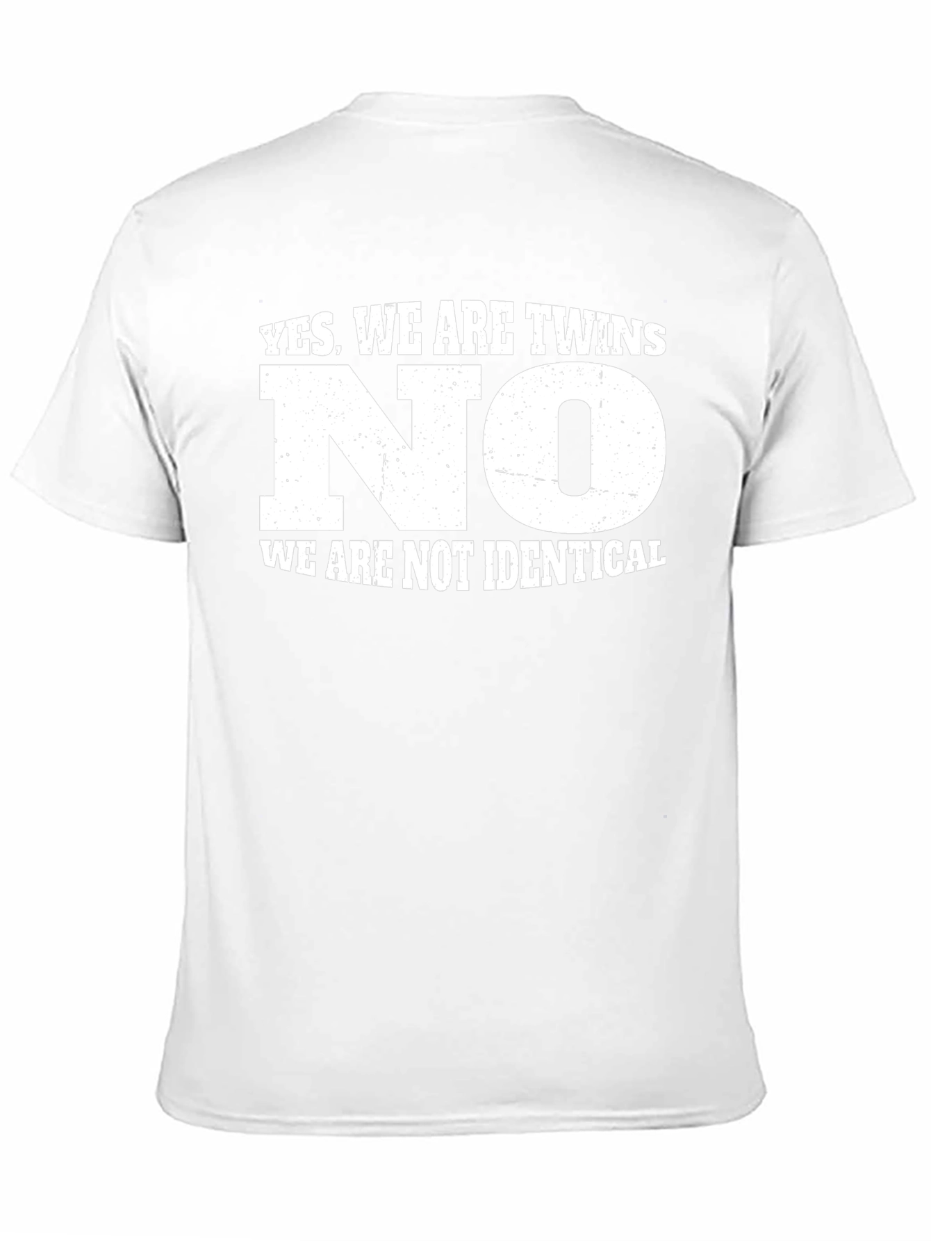 Twins Funny T-Shirt - Not Identical