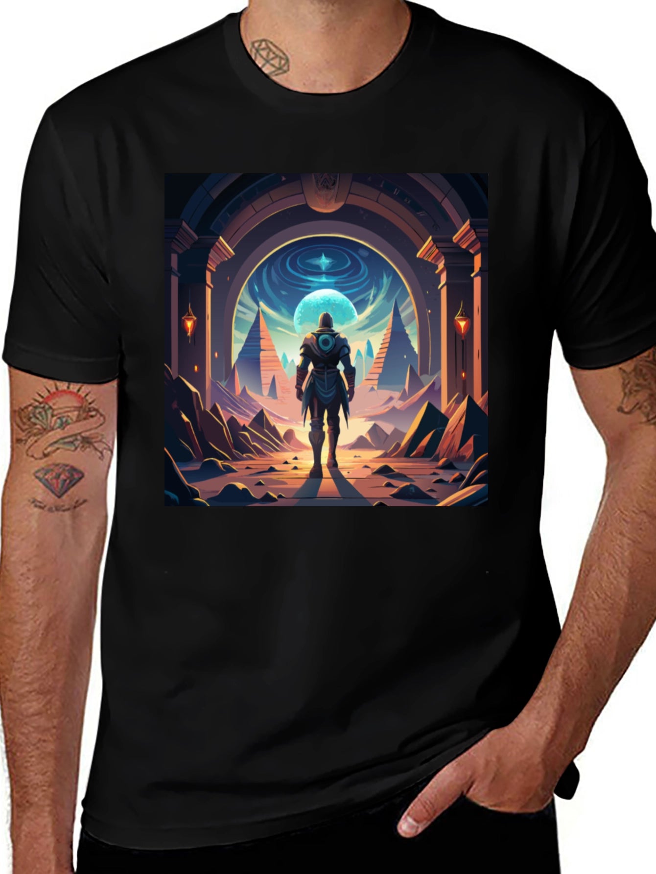 Sci-Fi Voyager T-Shirt - Gateway to Adventure