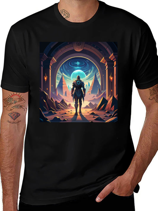 Sci-Fi Voyager T-Shirt - Gateway to Adventure
