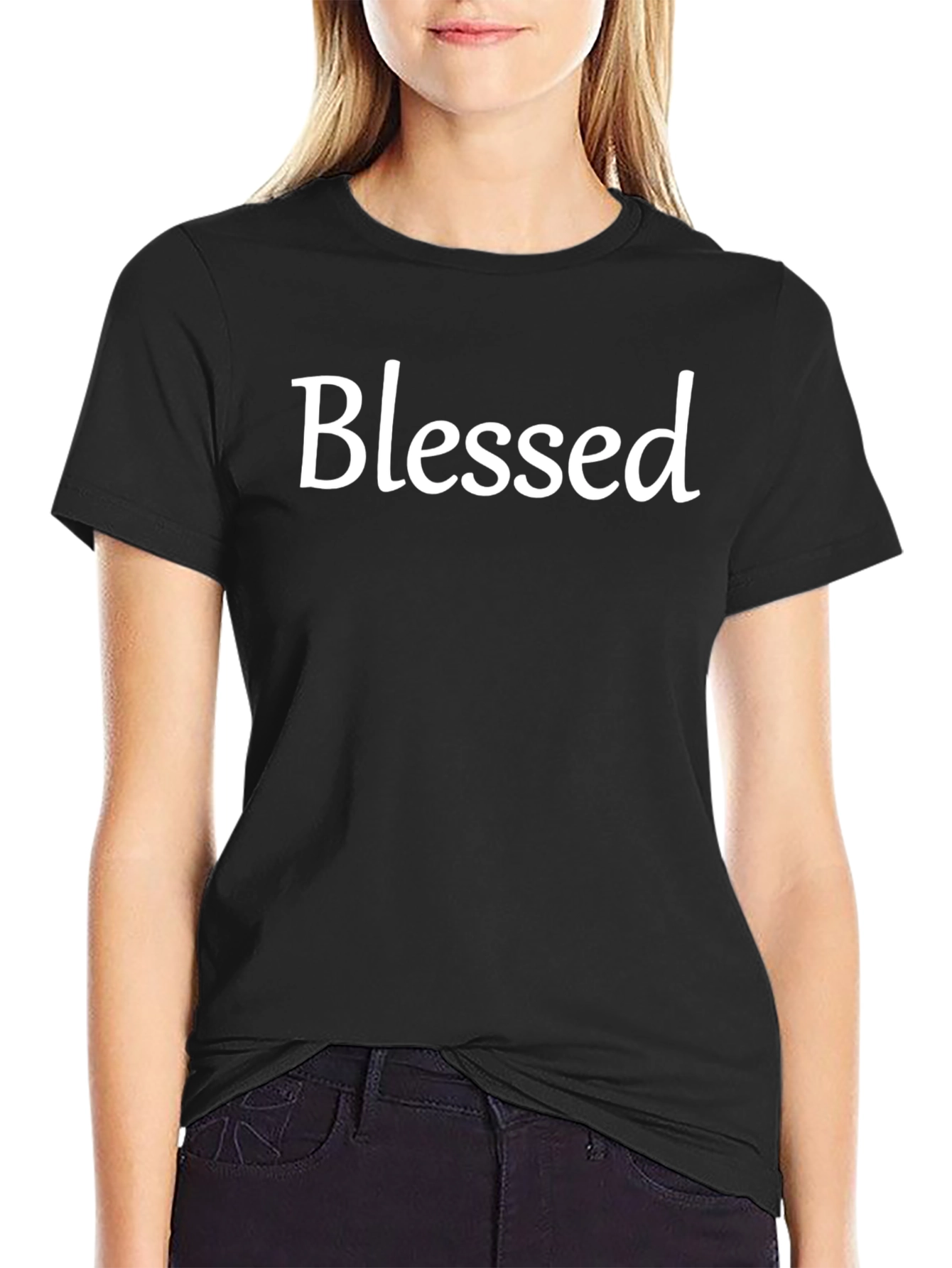 Blessed Black Tee Shirt