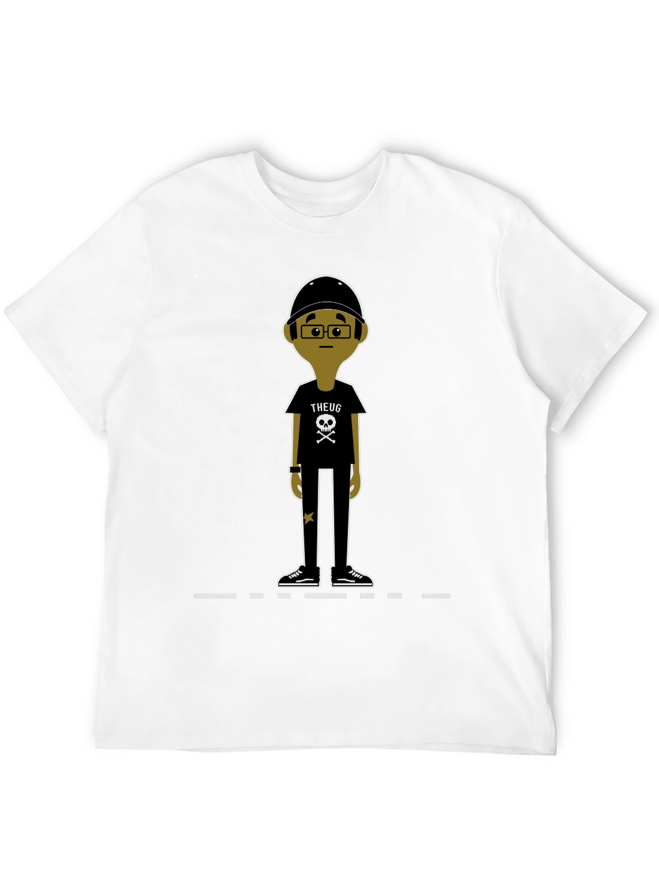 THEUG Character Graphic Tee - Cool Streetwear Style