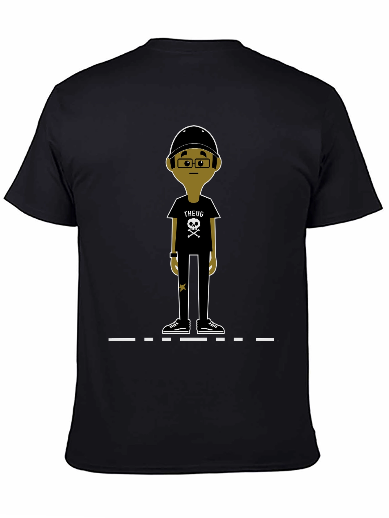 THEUG Character Graphic Tee - Cool Streetwear Style