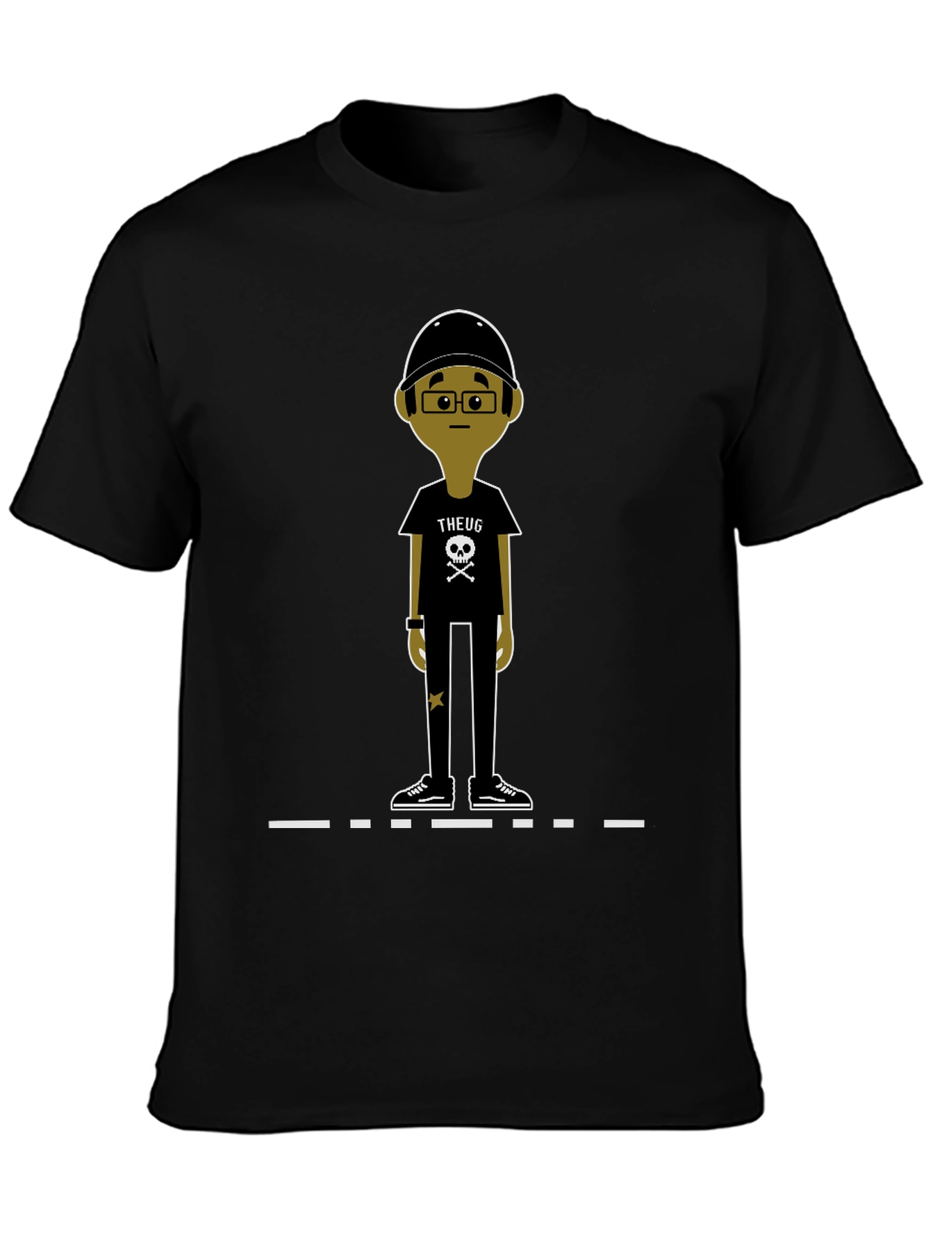 THEUG Character Graphic Tee - Cool Streetwear Style