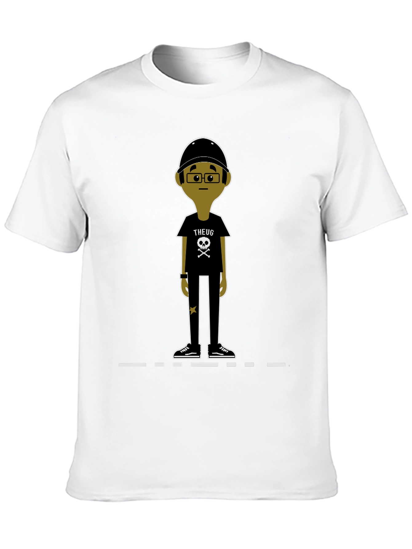 THEUG Character Graphic Tee - Cool Streetwear Style