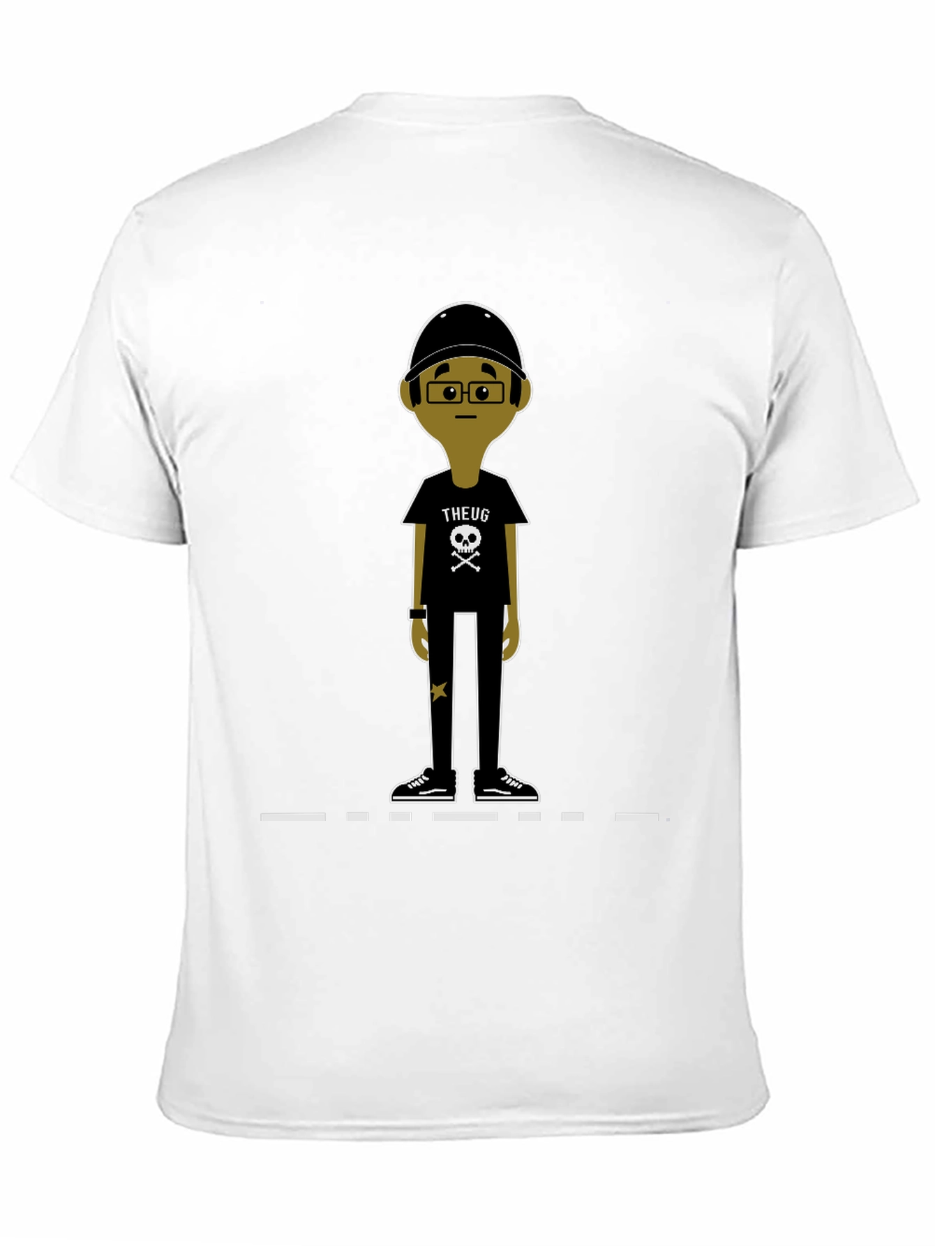 THEUG Character Graphic Tee - Cool Streetwear Style