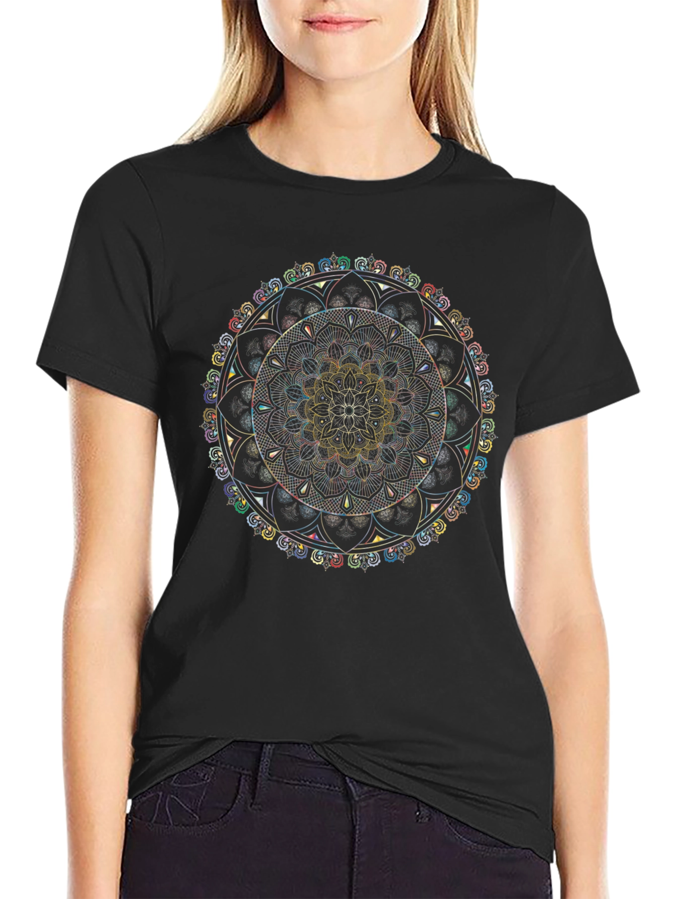 Mandala T-Shirt - Artistic Graphic Tee
