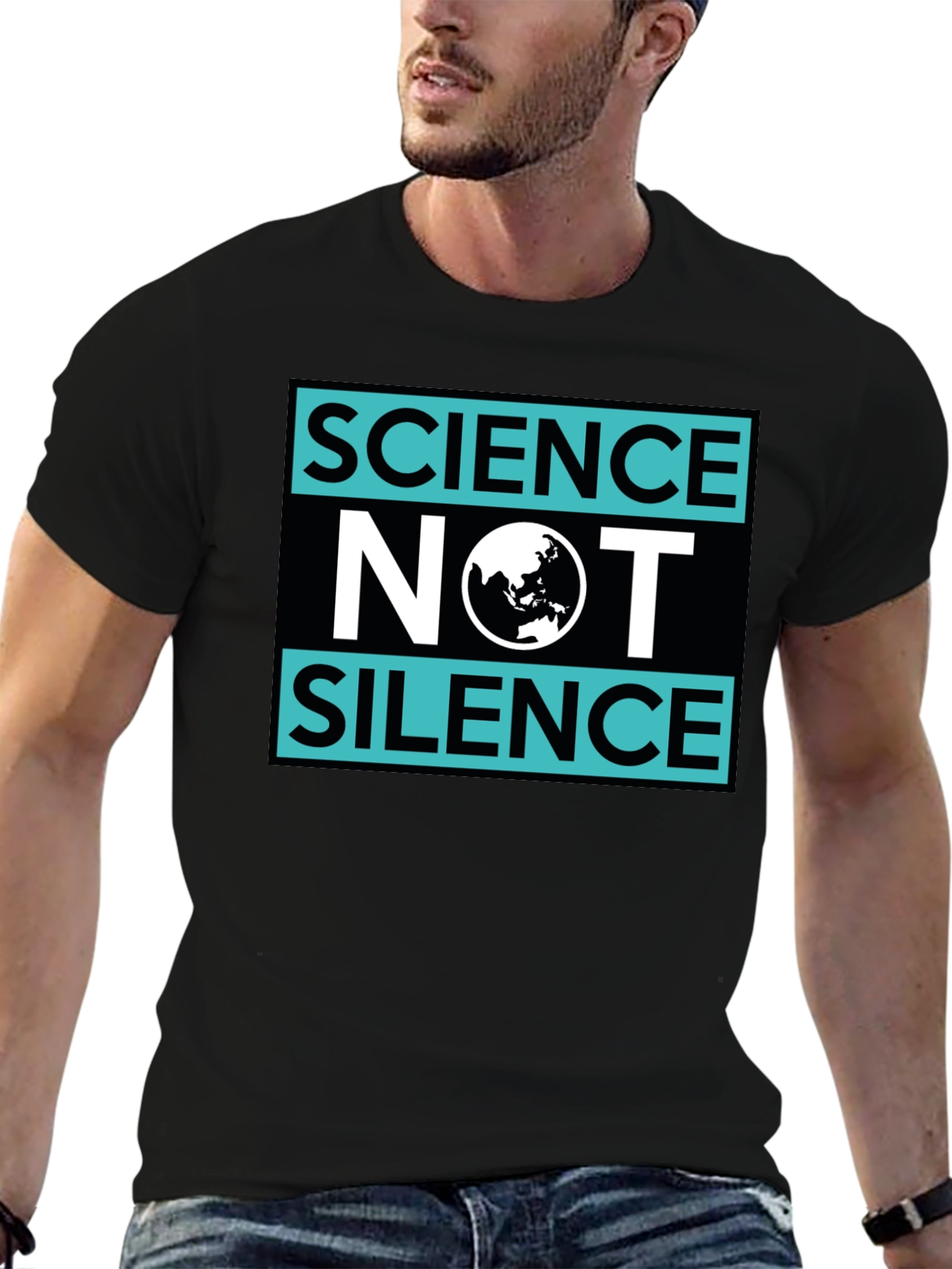 Science Not Silence Graphic T-Shirt
