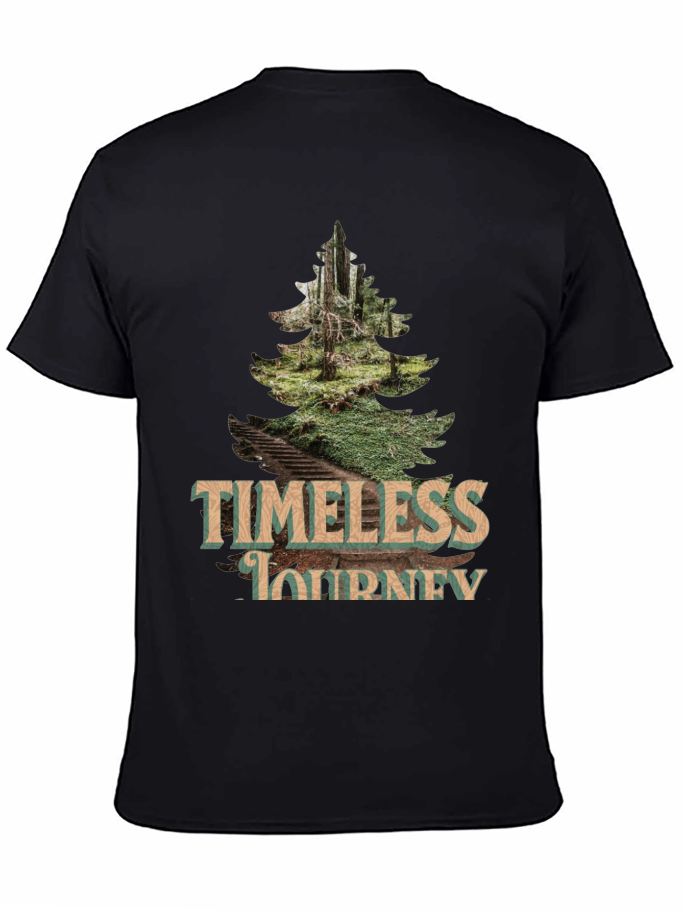 Timeless Journey Graphic Tee - Nature Inspired