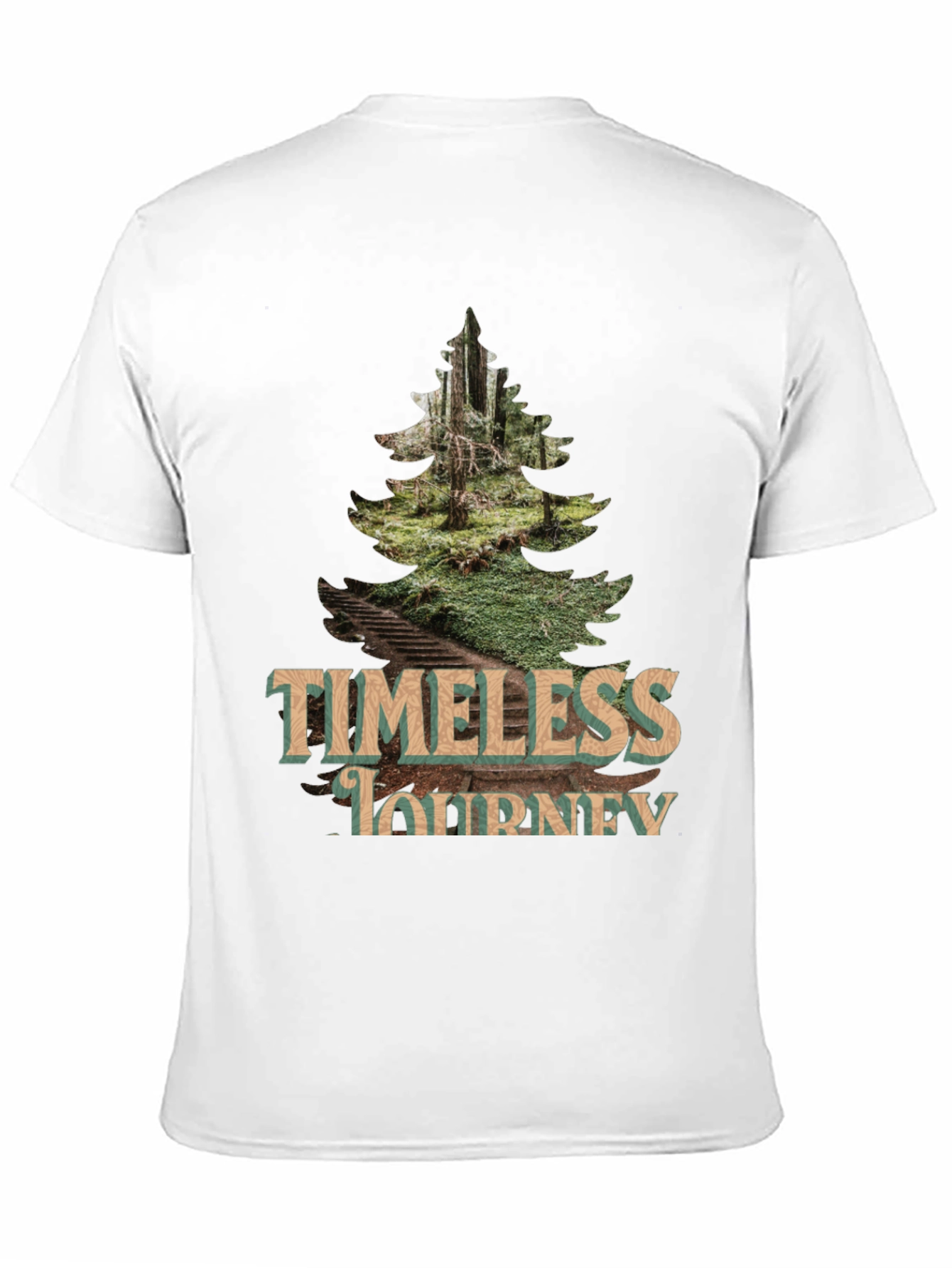 Timeless Journey Graphic Tee - Nature Inspired