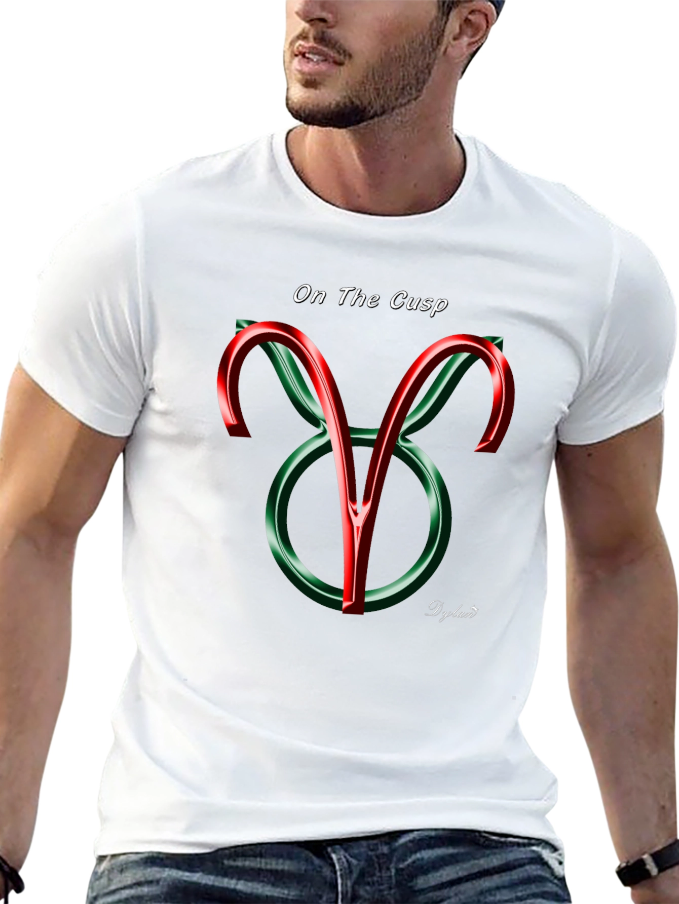 On The Cusp Aries/Taurus Zodiac T-Shirt