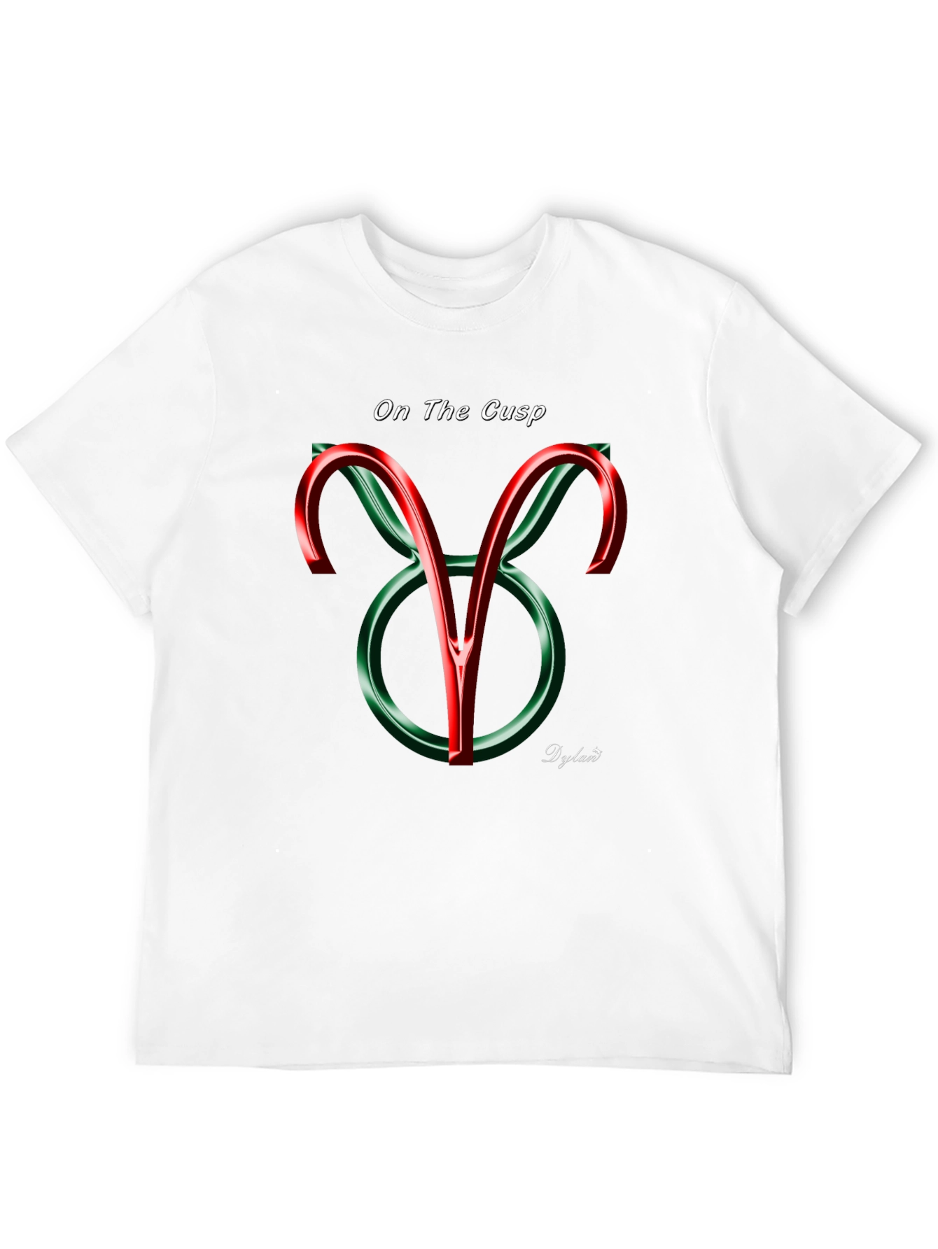 On The Cusp Aries/Taurus Zodiac T-Shirt