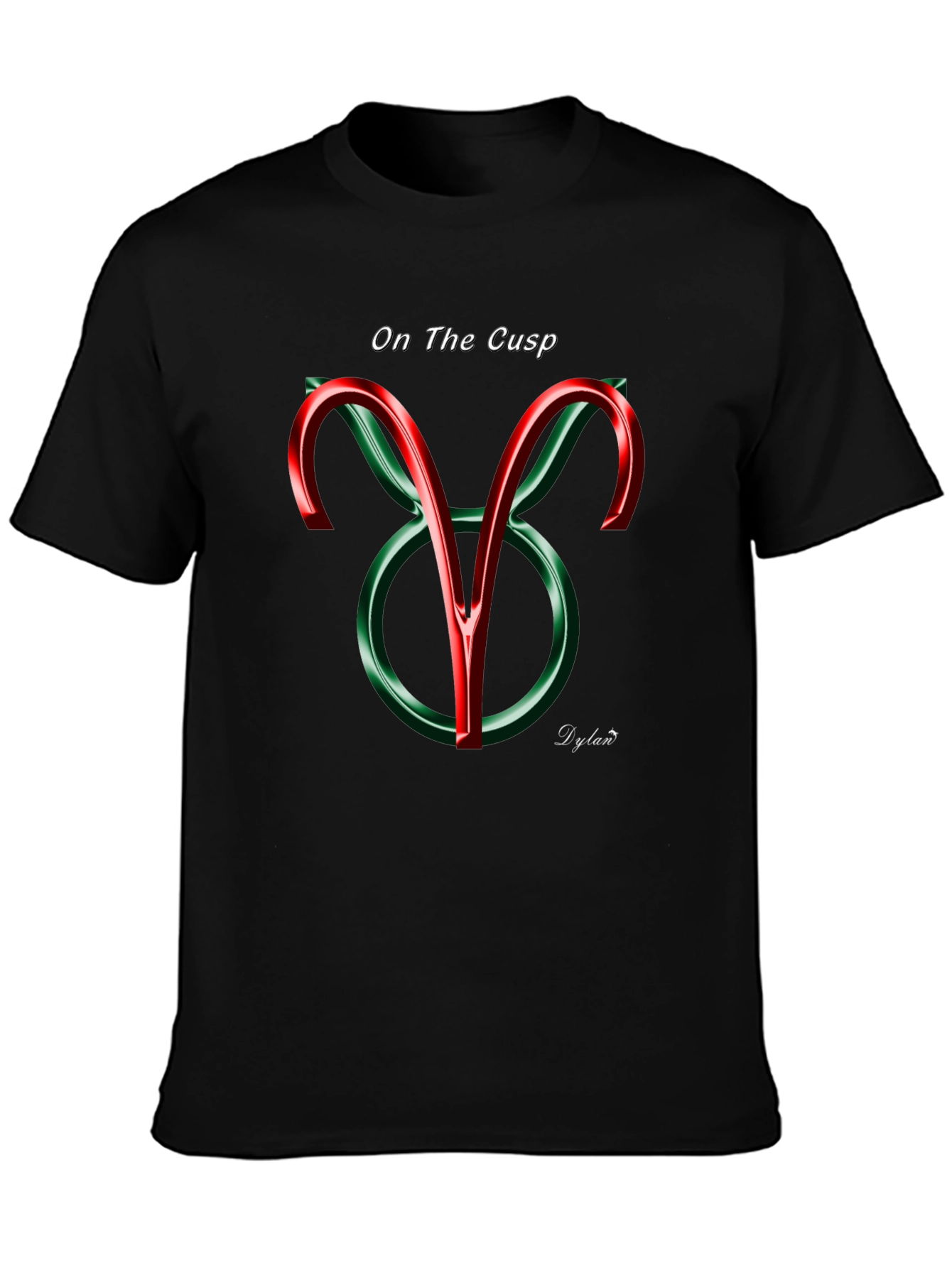 On The Cusp Aries/Taurus Zodiac T-Shirt
