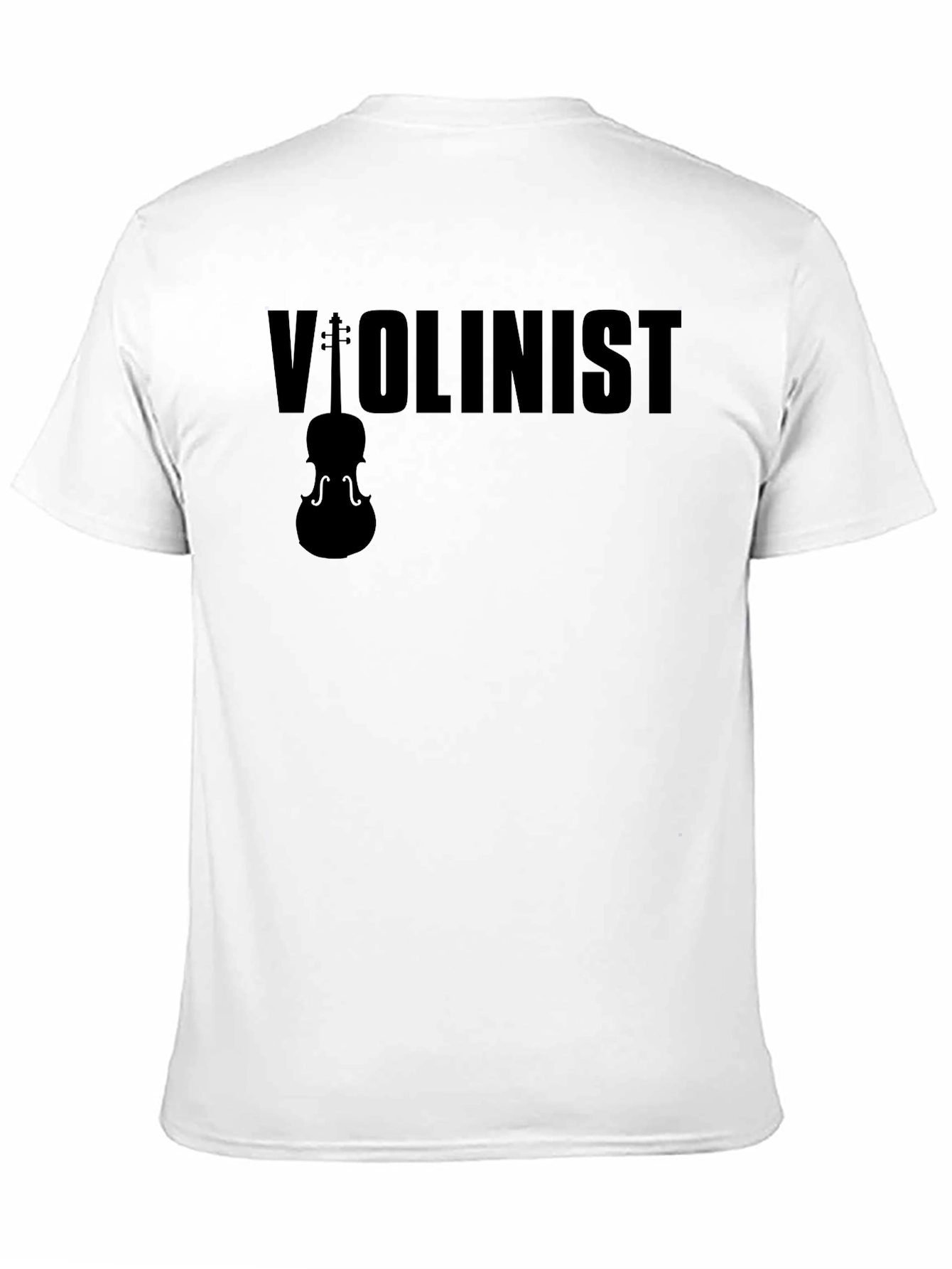 Violinist Graphic Tee - Music Lover T-Shirt