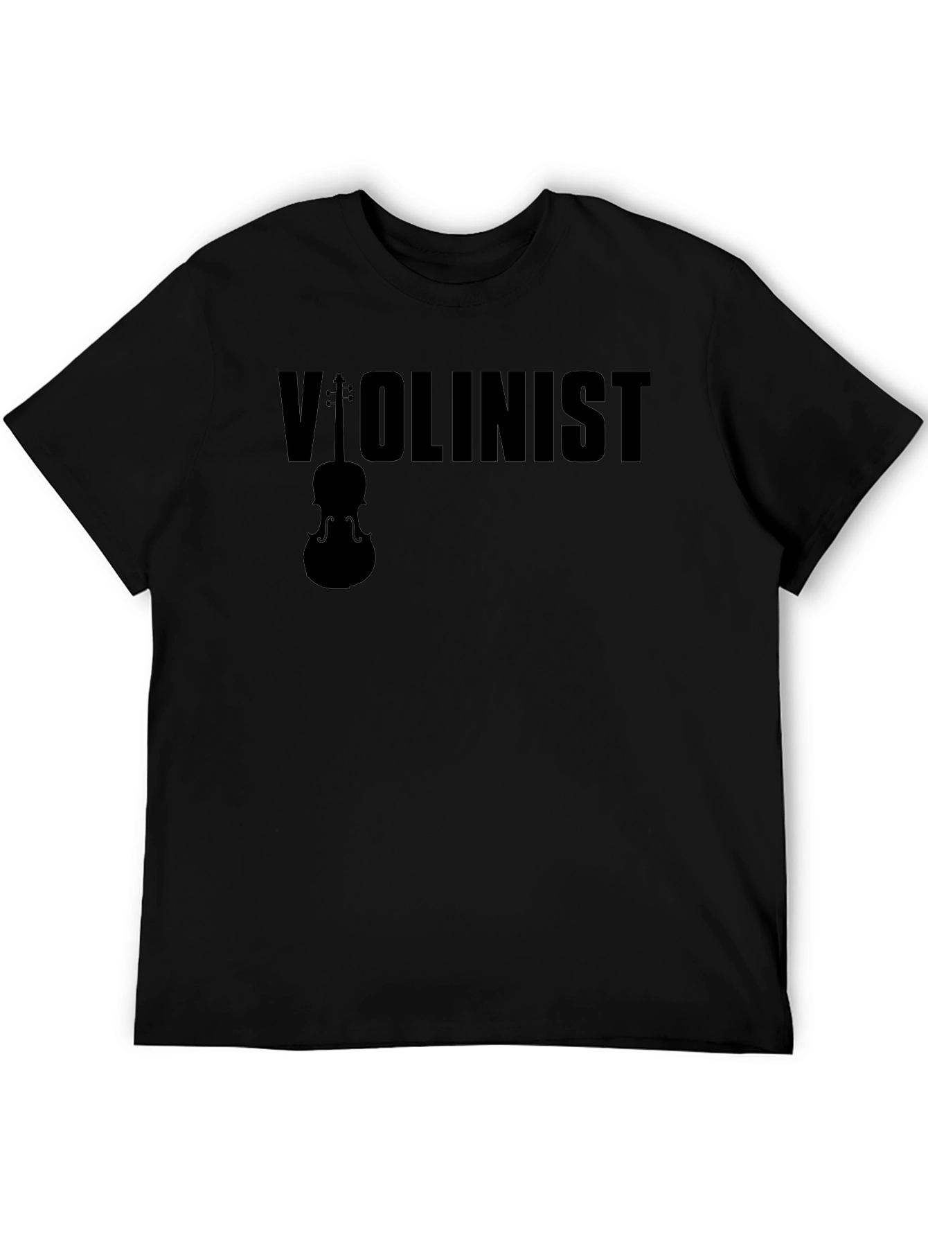 Violinist Graphic Tee - Music Lover T-Shirt